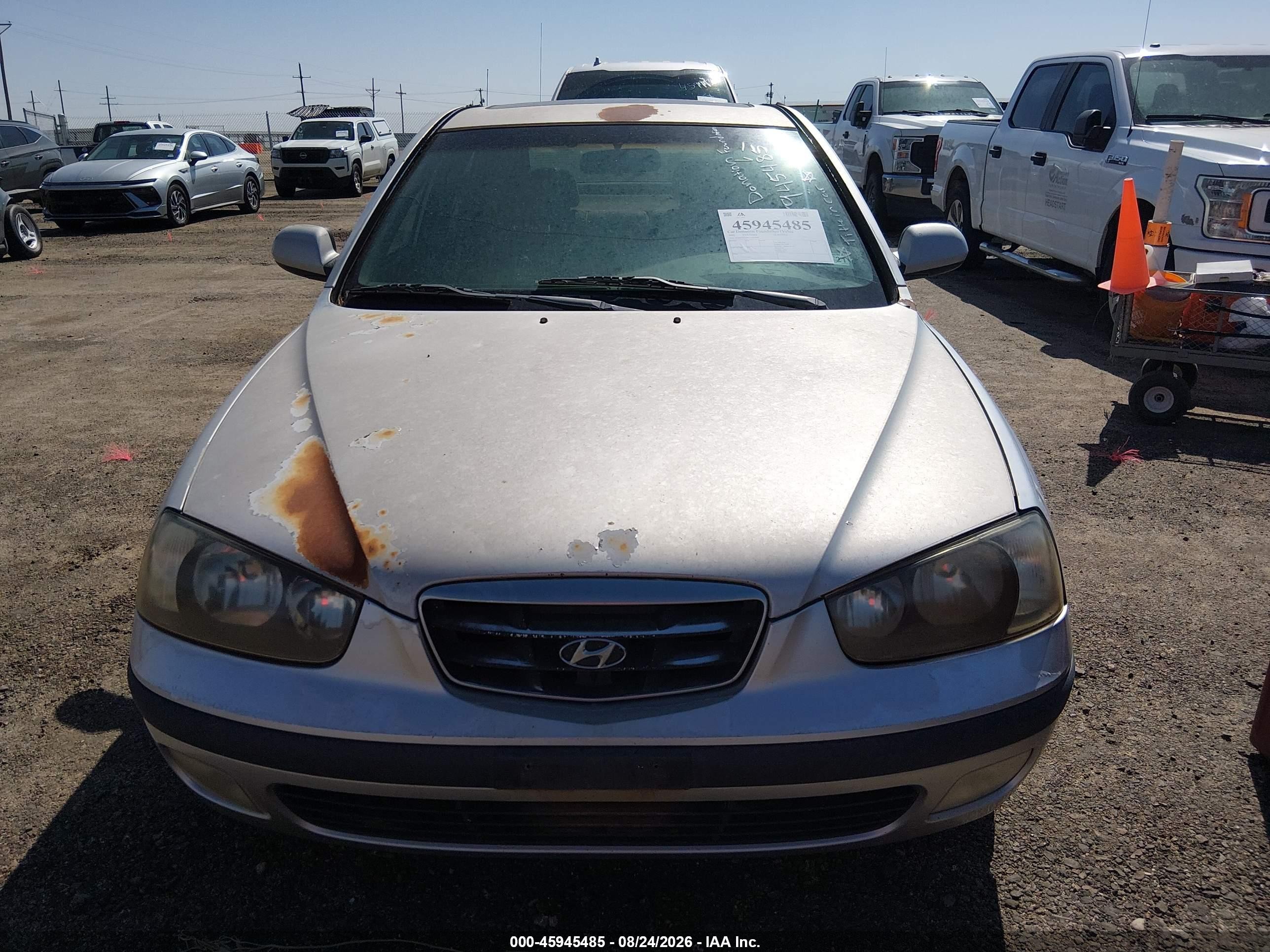 2001 Hyundai Elantra Gt Silver vin: KMHDN55D71U025494