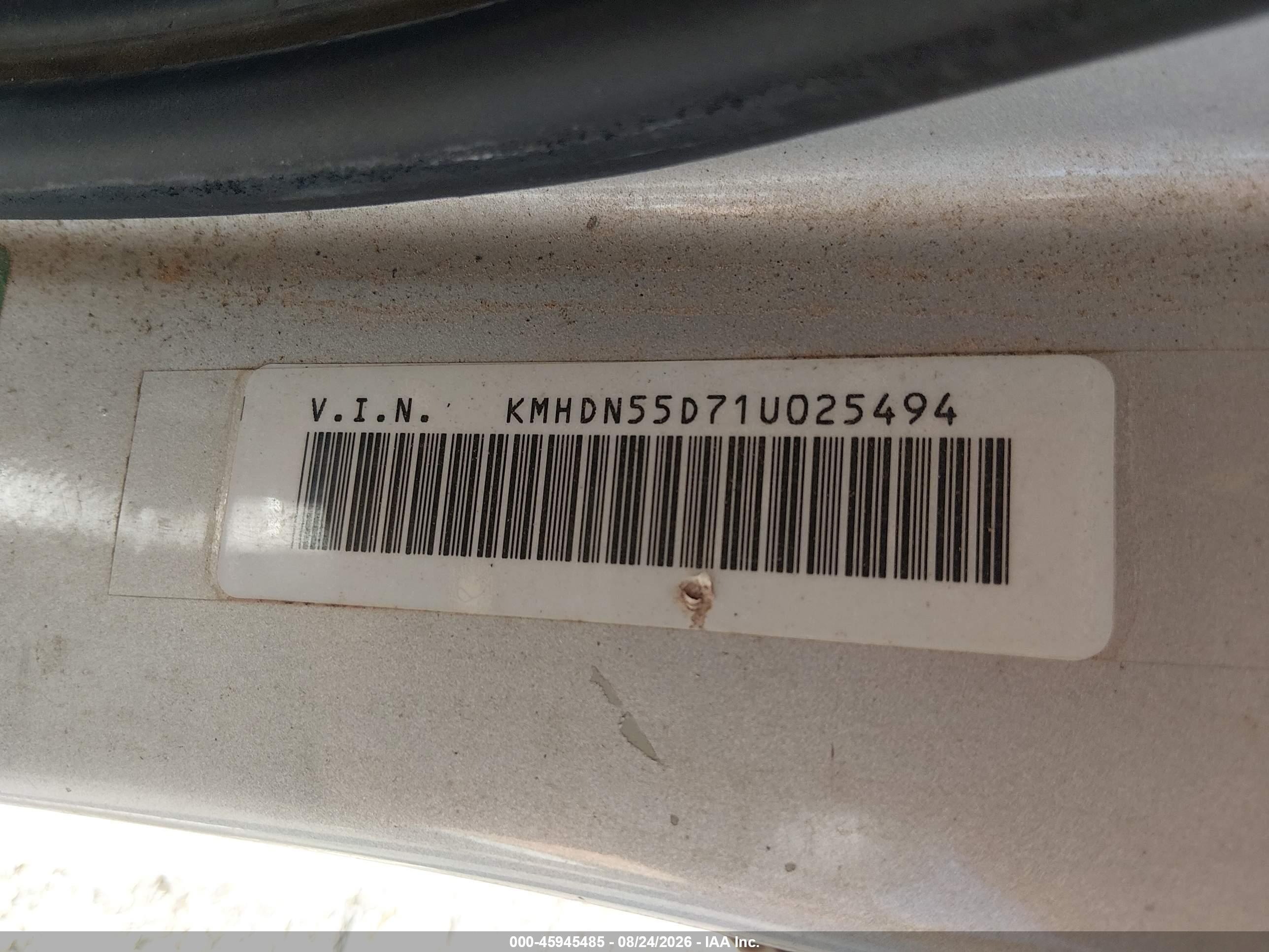 2001 Hyundai Elantra Gt Silver vin: KMHDN55D71U025494