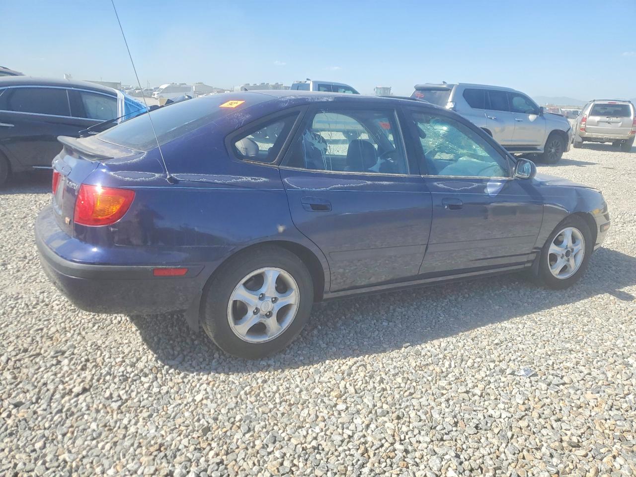 2003 Hyundai Elantra Gt Blue vin: KMHDN55D93U079303