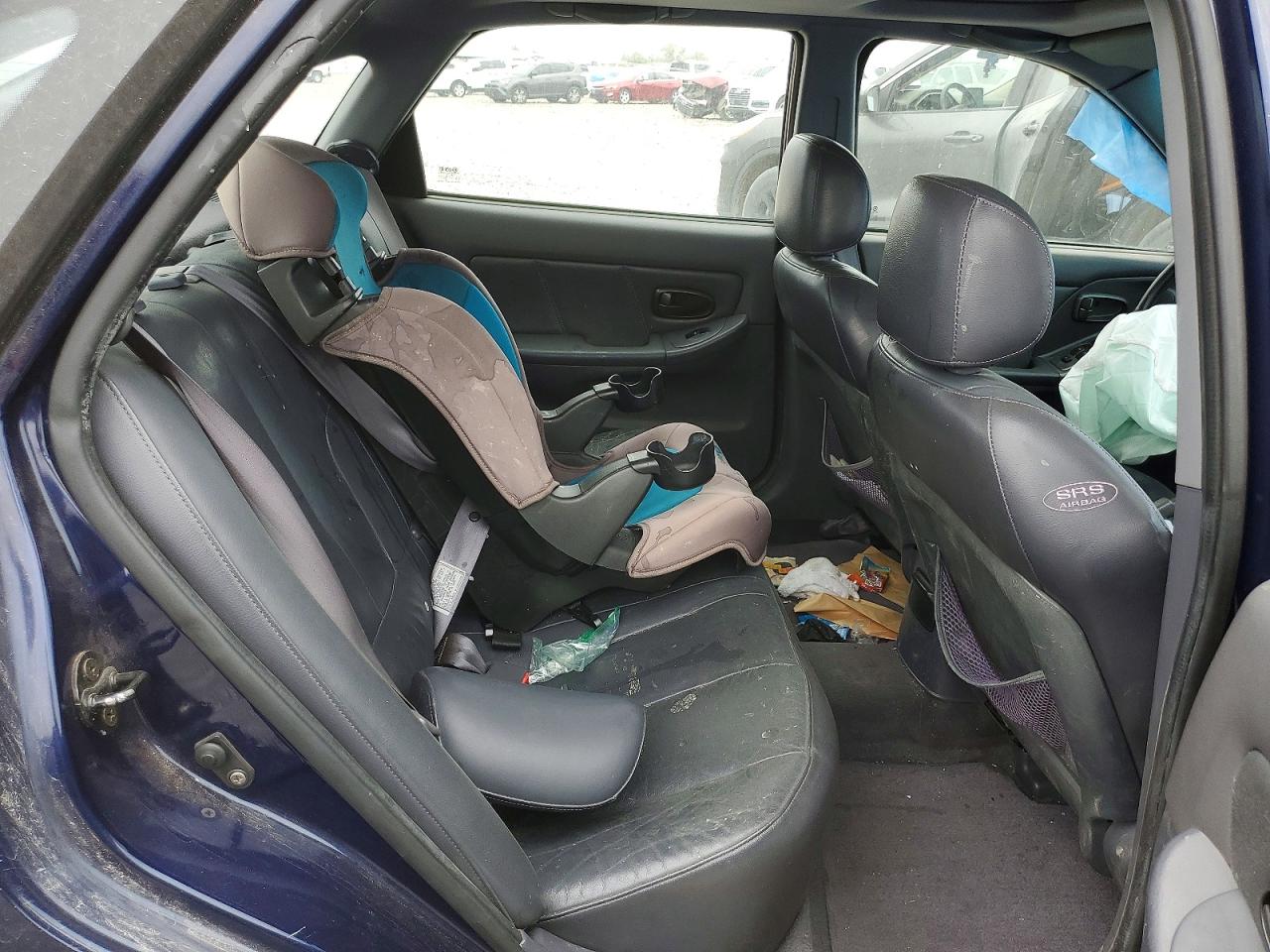 2003 Hyundai Elantra Gt Blue vin: KMHDN55D93U079303