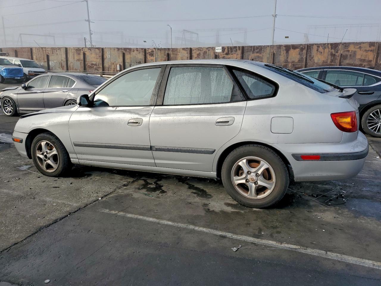 2003 Hyundai Elantra Gls Silver vin: KMHDN55D93U096716