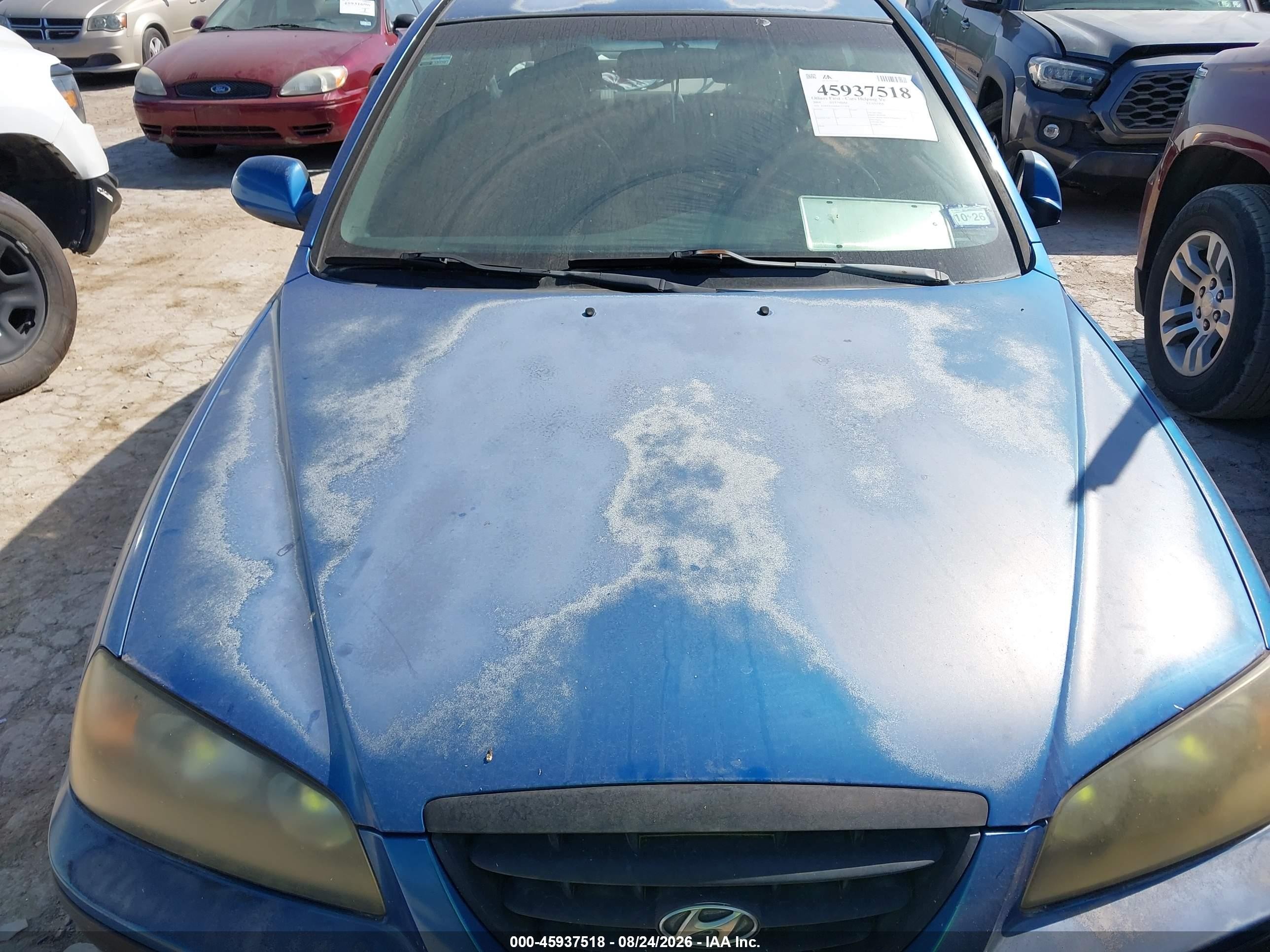 2004 Hyundai Elantra Gt Синий vin: KMHDN56D04U123978
