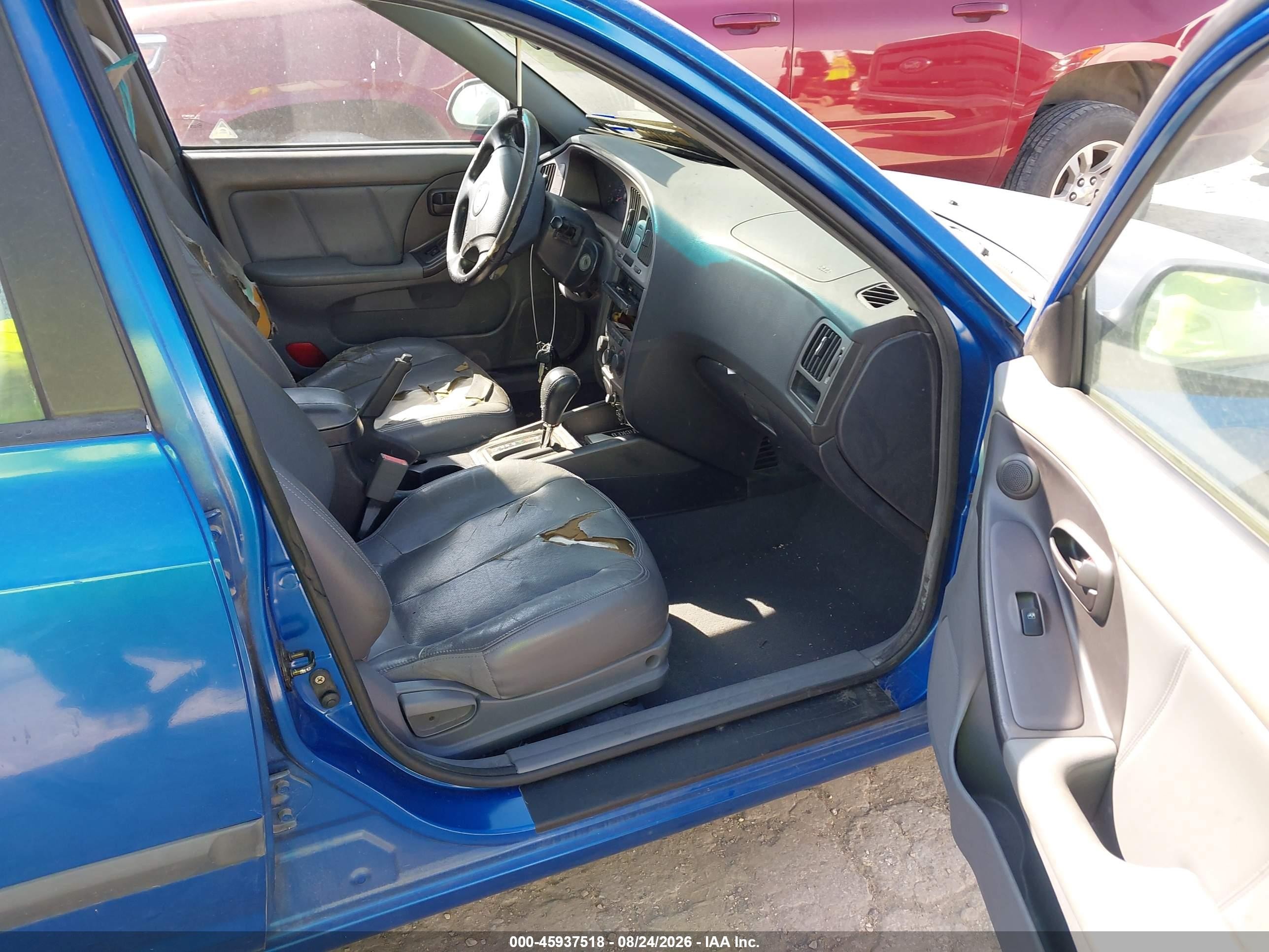2004 Hyundai Elantra Gt Синий vin: KMHDN56D04U123978