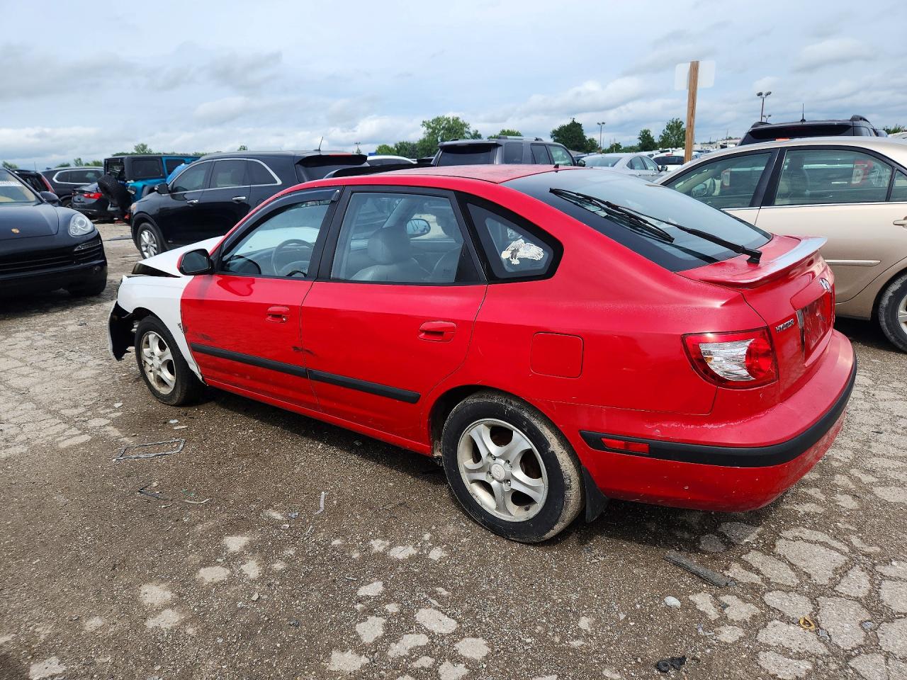 2005 Hyundai Elantra Gl Two Tone vin: KMHDN56D15U156747