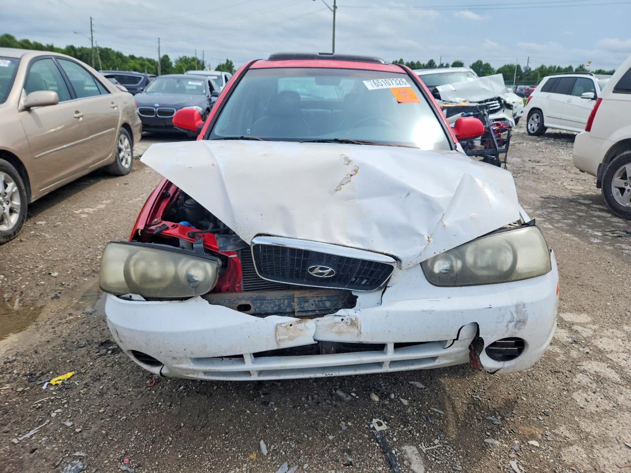 2005 Hyundai Elantra Gl Two Tone vin: KMHDN56D15U156747