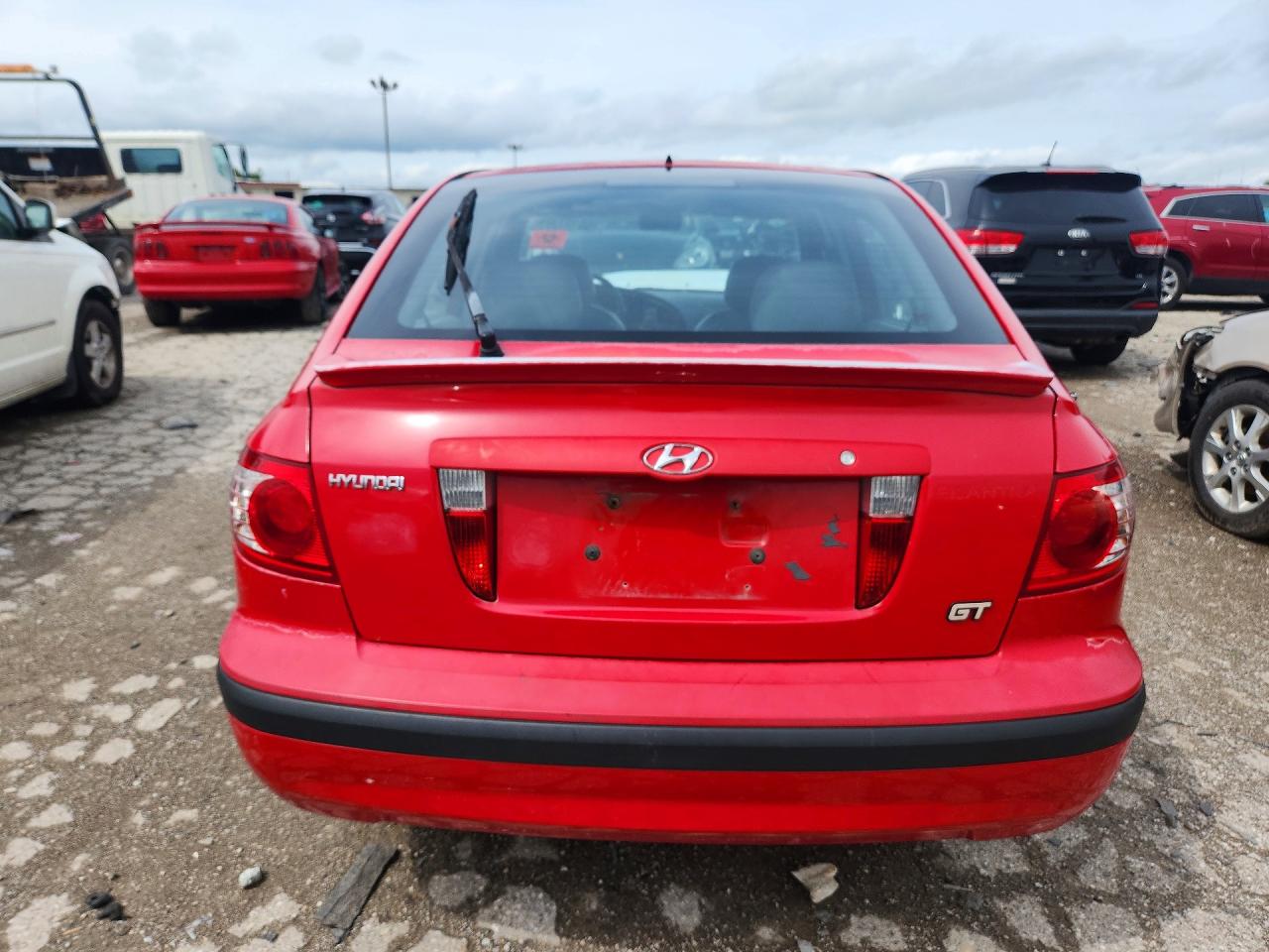 2005 Hyundai Elantra Gl Two Tone vin: KMHDN56D15U156747