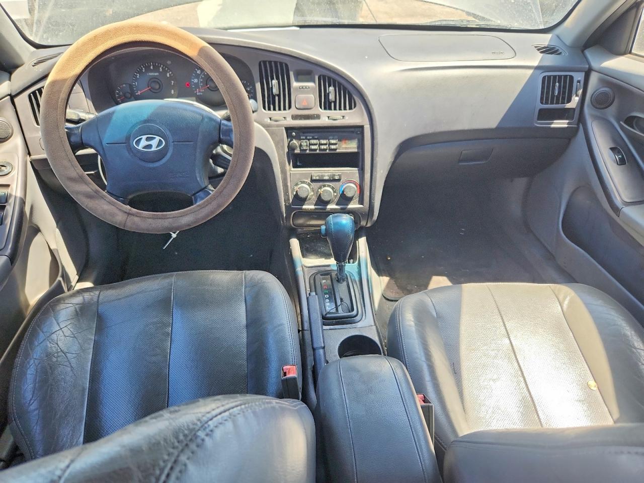 2006 Hyundai Elantra Gls Black vin: KMHDN56D16U181522