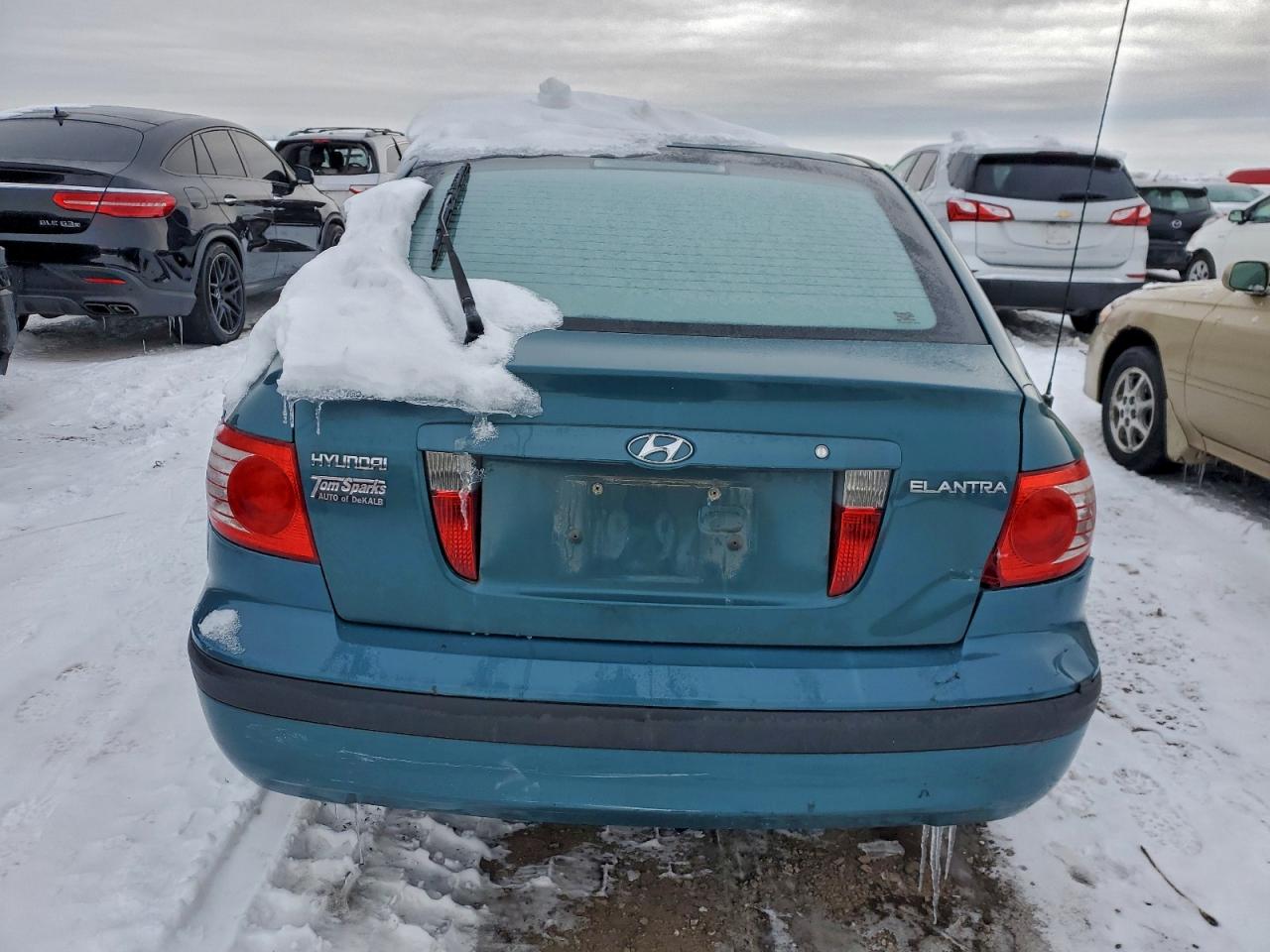 2006 Hyundai Elantra Gls Teal vin: KMHDN56D16U189328