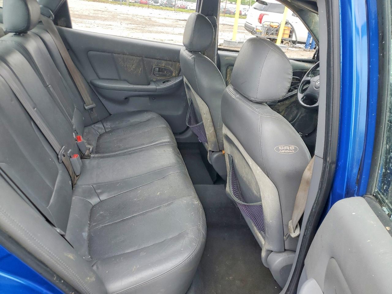 2005 Hyundai Elantra Gls Blue vin: KMHDN56D25U138421