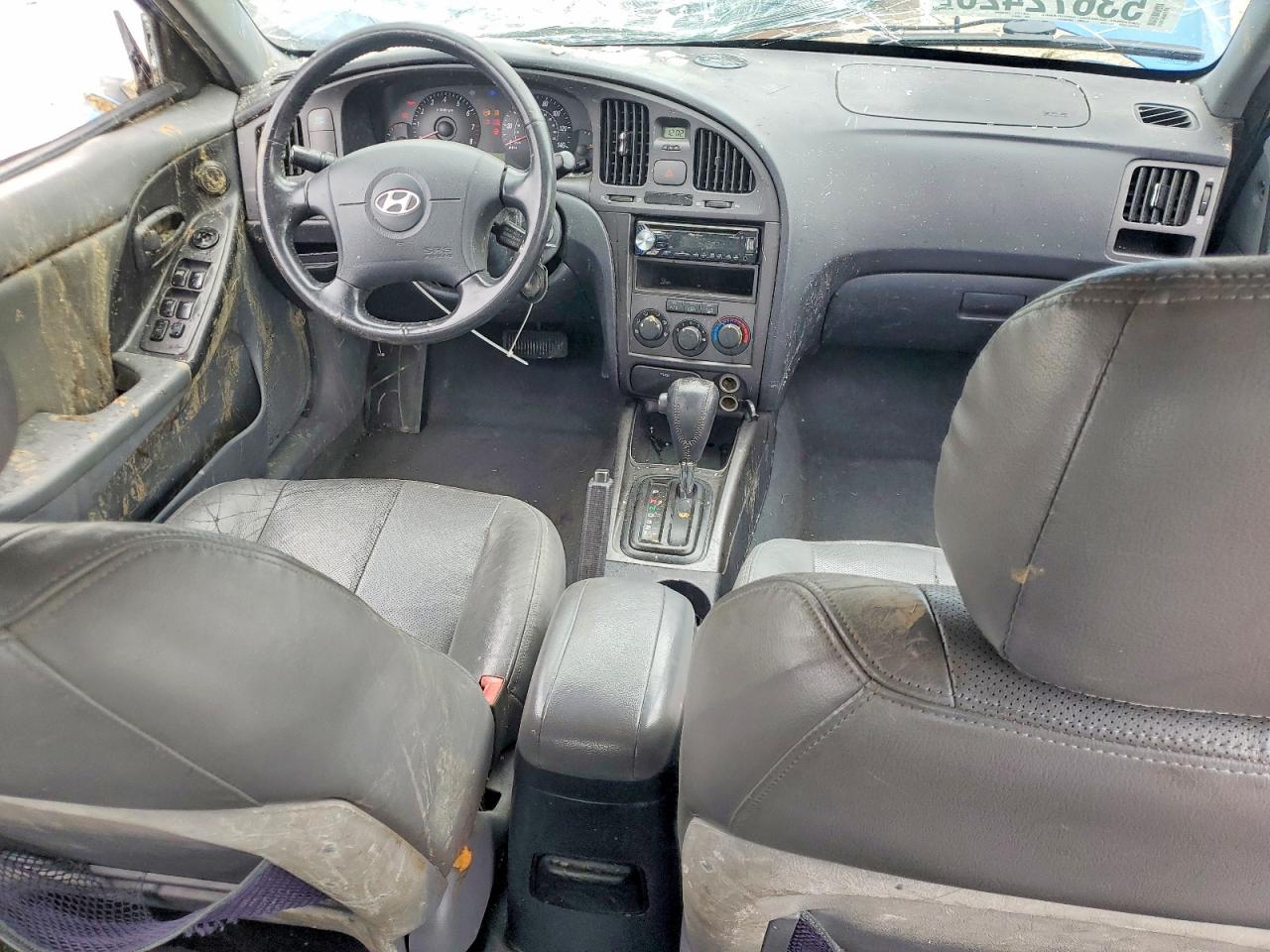 2005 Hyundai Elantra Gls Blue vin: KMHDN56D25U138421
