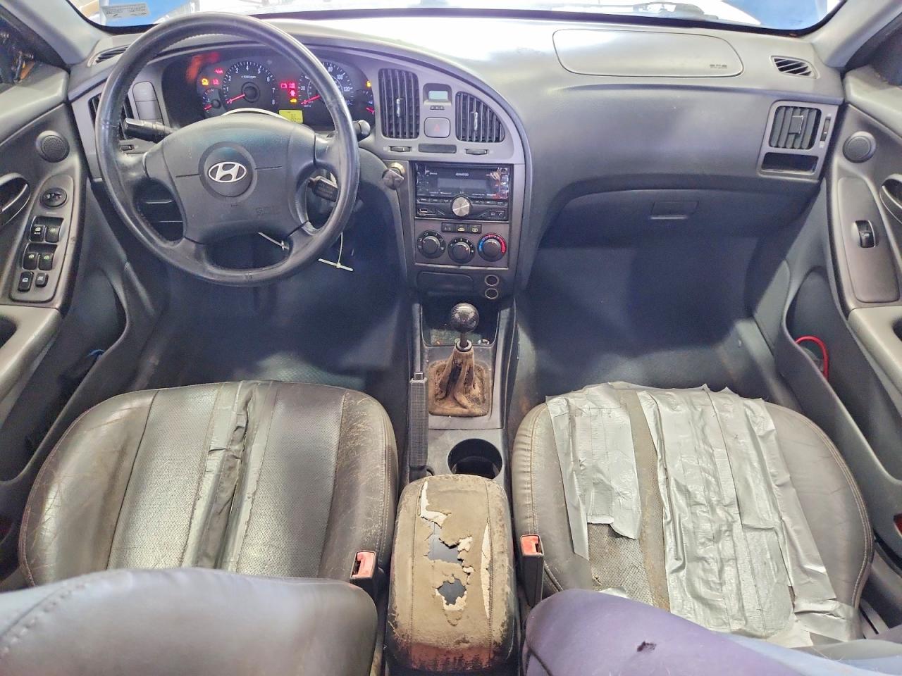 2004 Hyundai Elantra Gt Синий vin: KMHDN56D34U127183