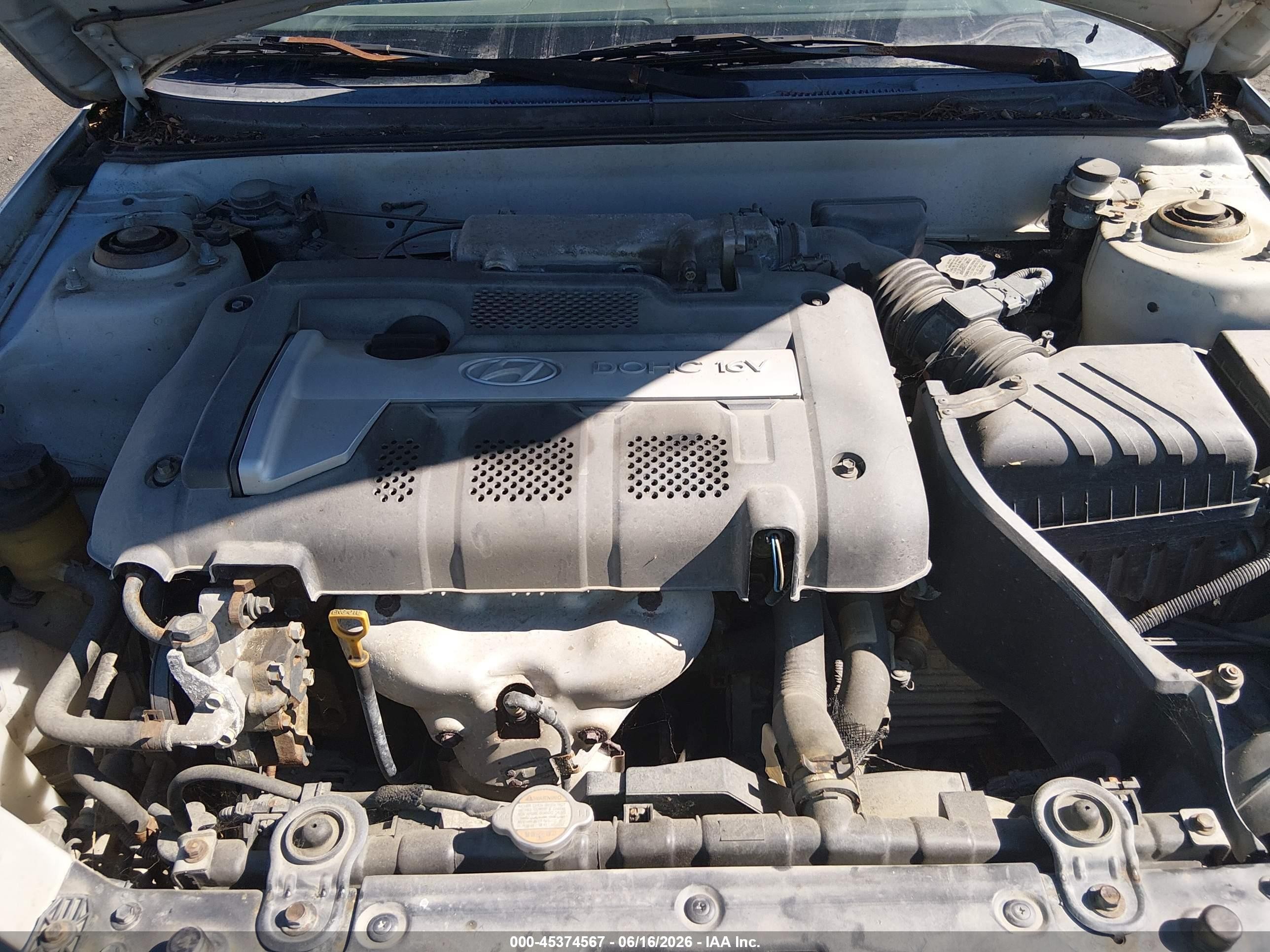 2006 Hyundai Elantra Gls/gt Silver vin: KMHDN56D36U182235