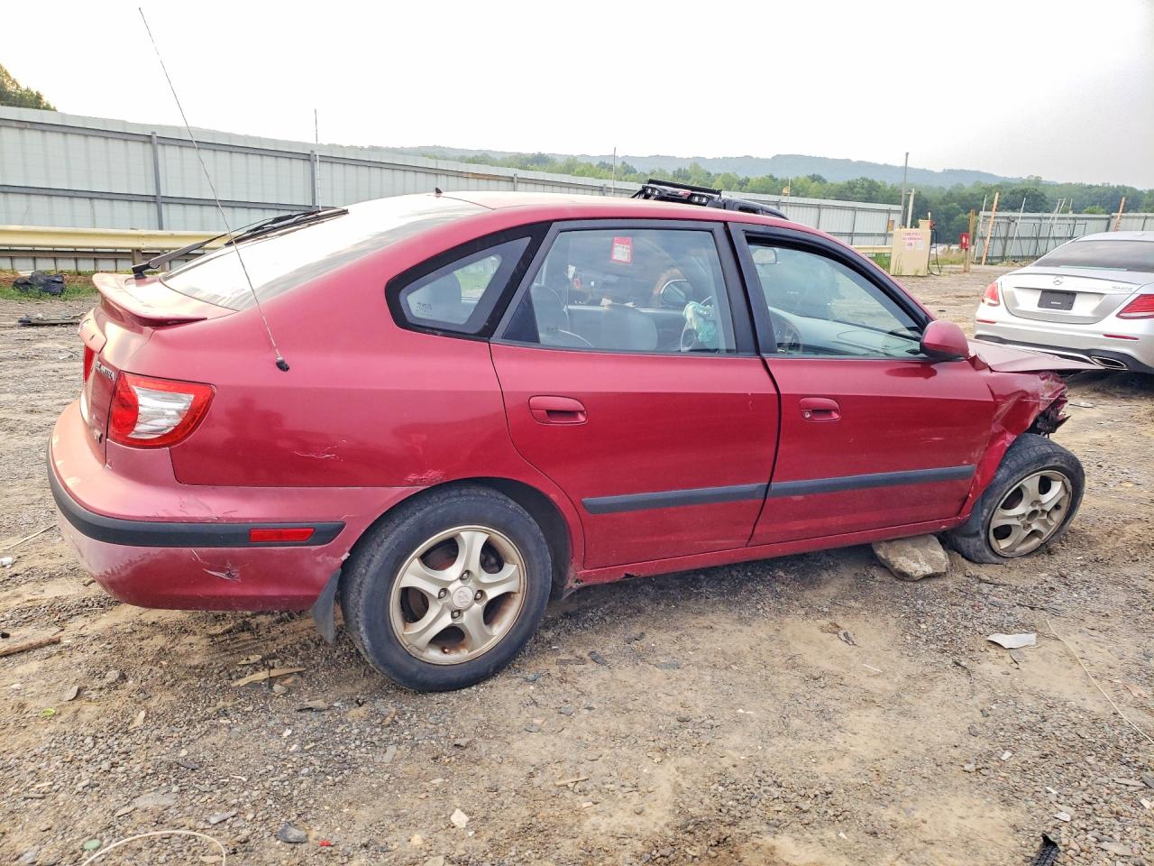 2006 Hyundai Elantra Gls Red vin: KMHDN56D46U182342