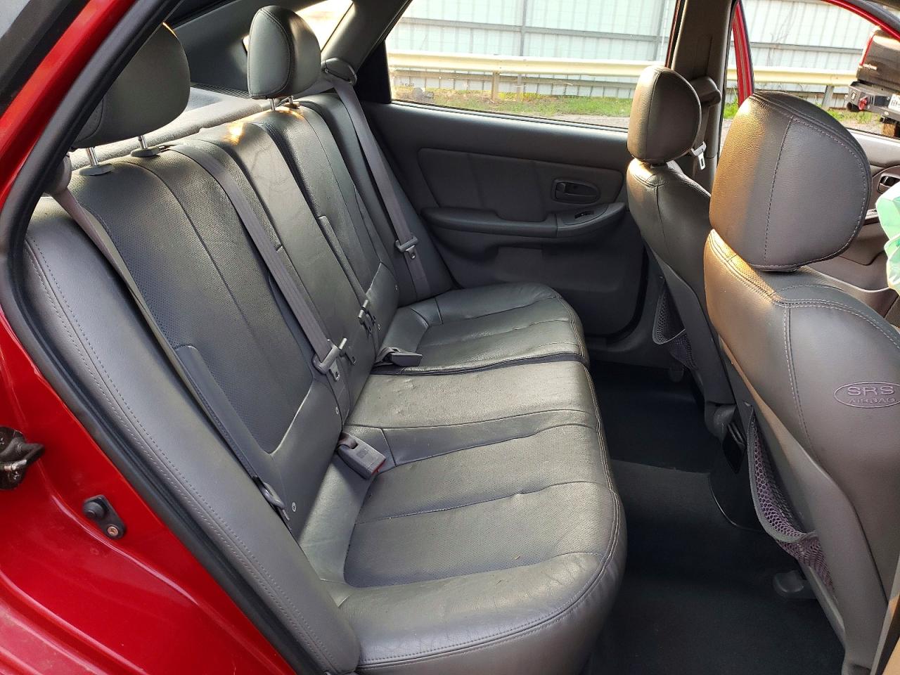 2006 Hyundai Elantra Gls Red vin: KMHDN56D46U182342