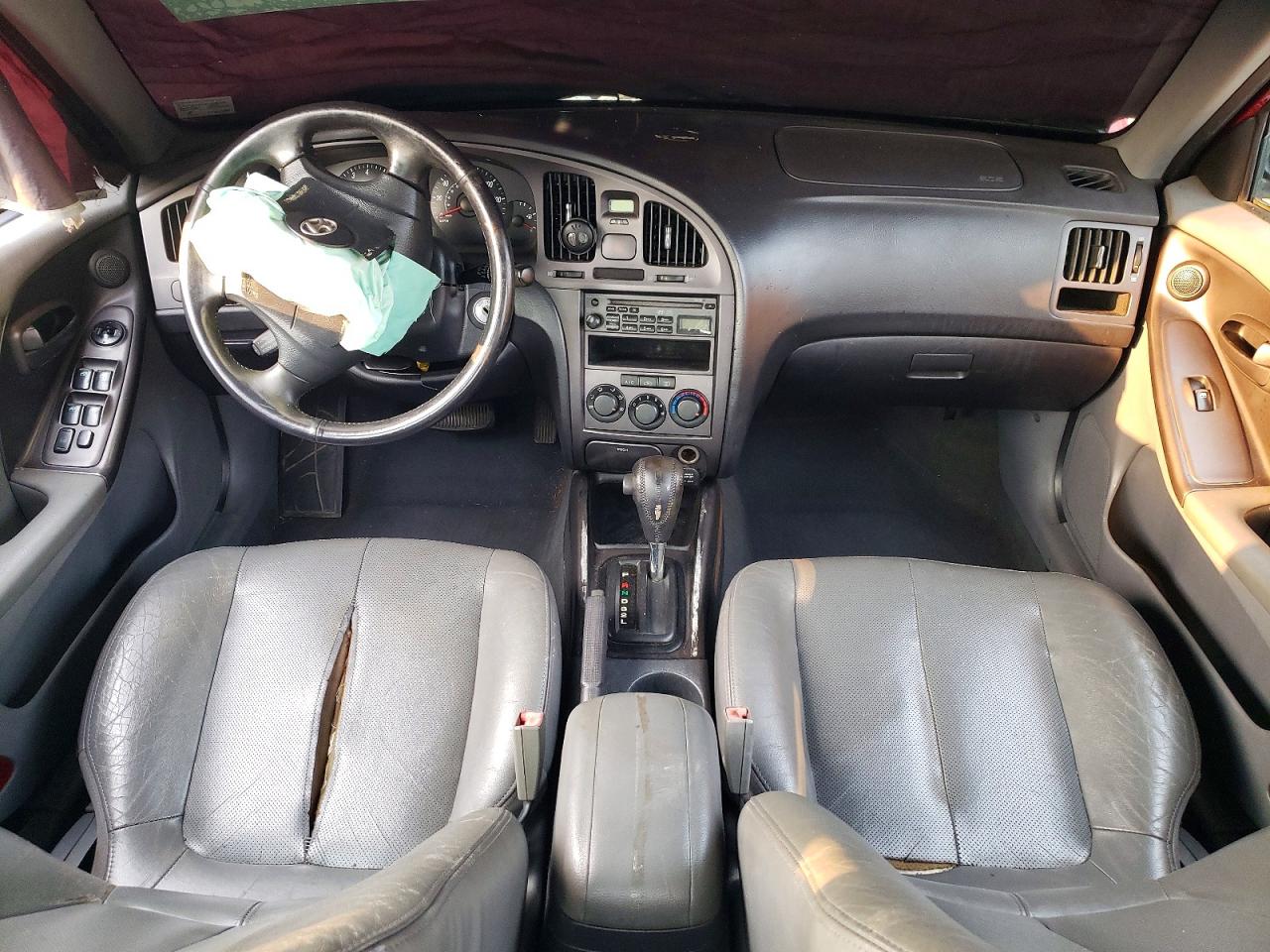2006 Hyundai Elantra Gls Red vin: KMHDN56D46U182342