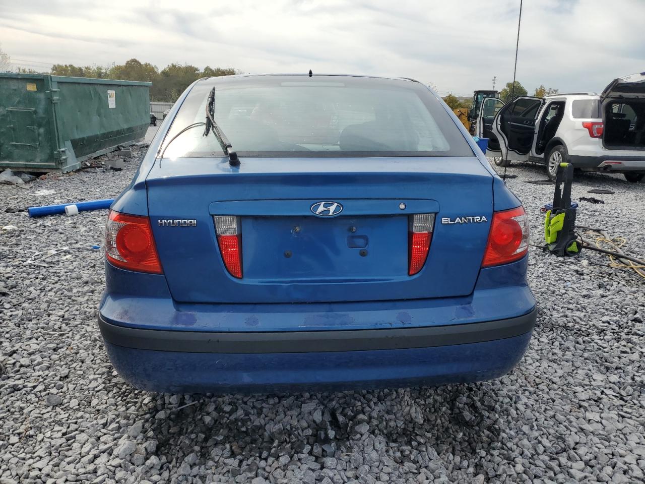 2006 Hyundai Elantra Gls Blue vin: KMHDN56D46U197858