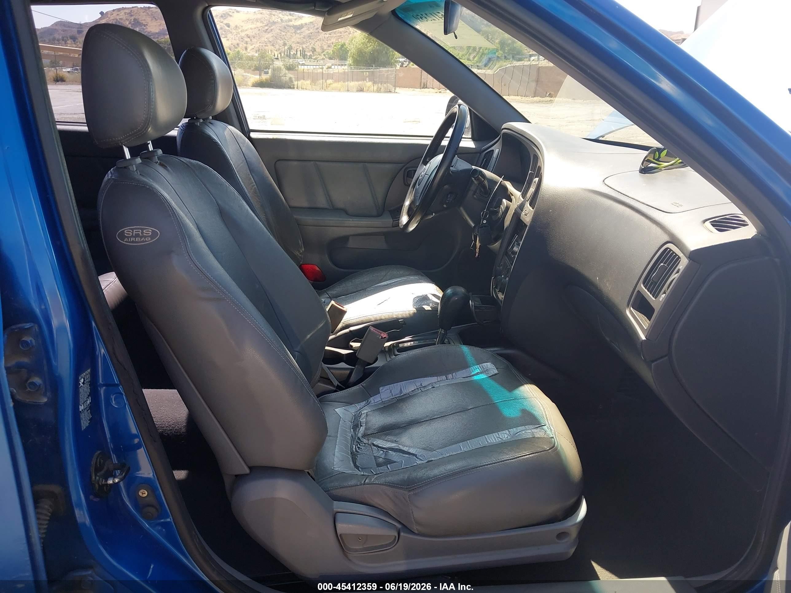 2004 Hyundai Elantra Gt Синий vin: KMHDN56D84U126935