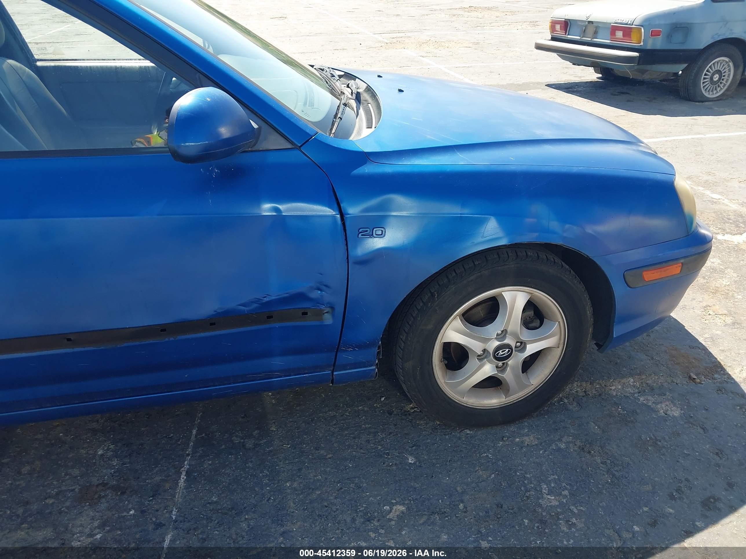 2004 Hyundai Elantra Gt Синий vin: KMHDN56D84U126935
