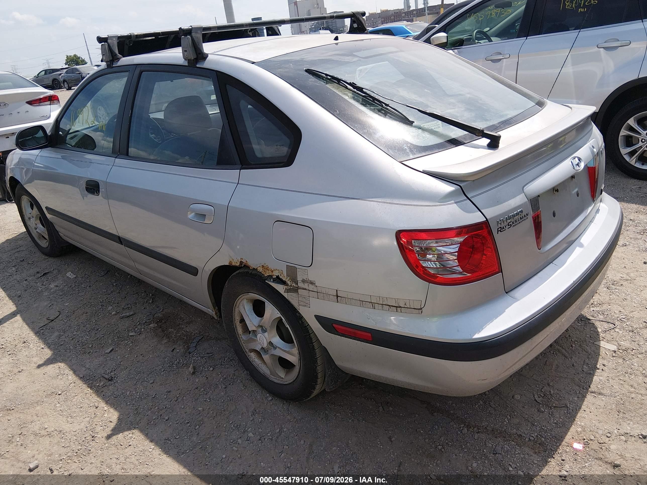 2005 Hyundai Elantra Gls/gt Серебряный vin: KMHDN56D95U145169