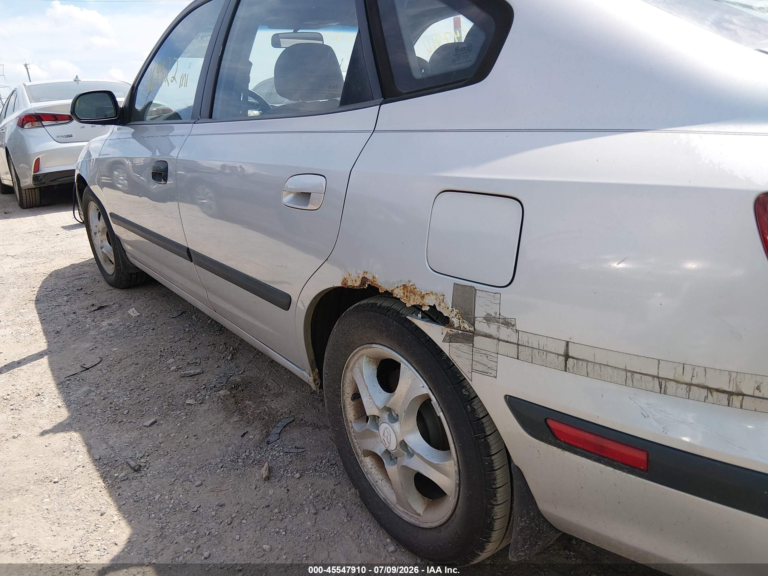 2005 Hyundai Elantra Gls/gt Серебряный vin: KMHDN56D95U145169