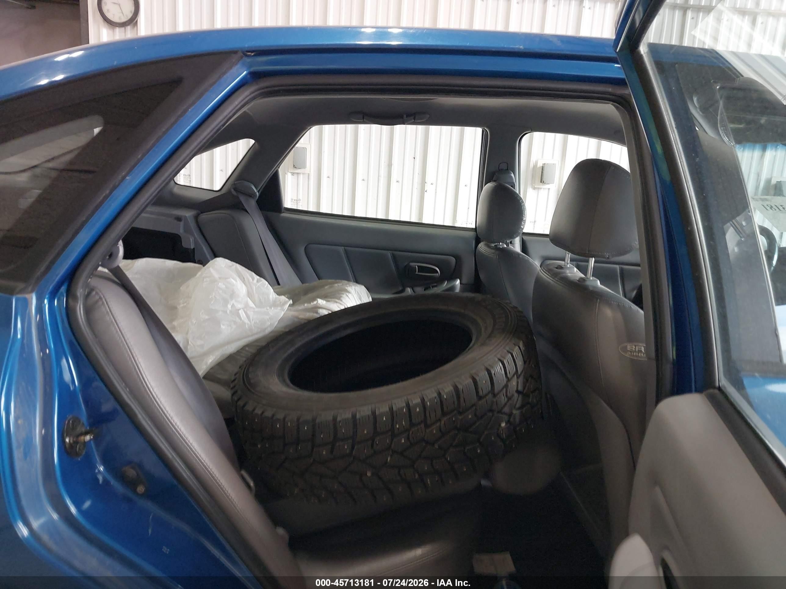 2005 Hyundai Elantra Gls/gt Blue vin: KMHDN56DX5U149196