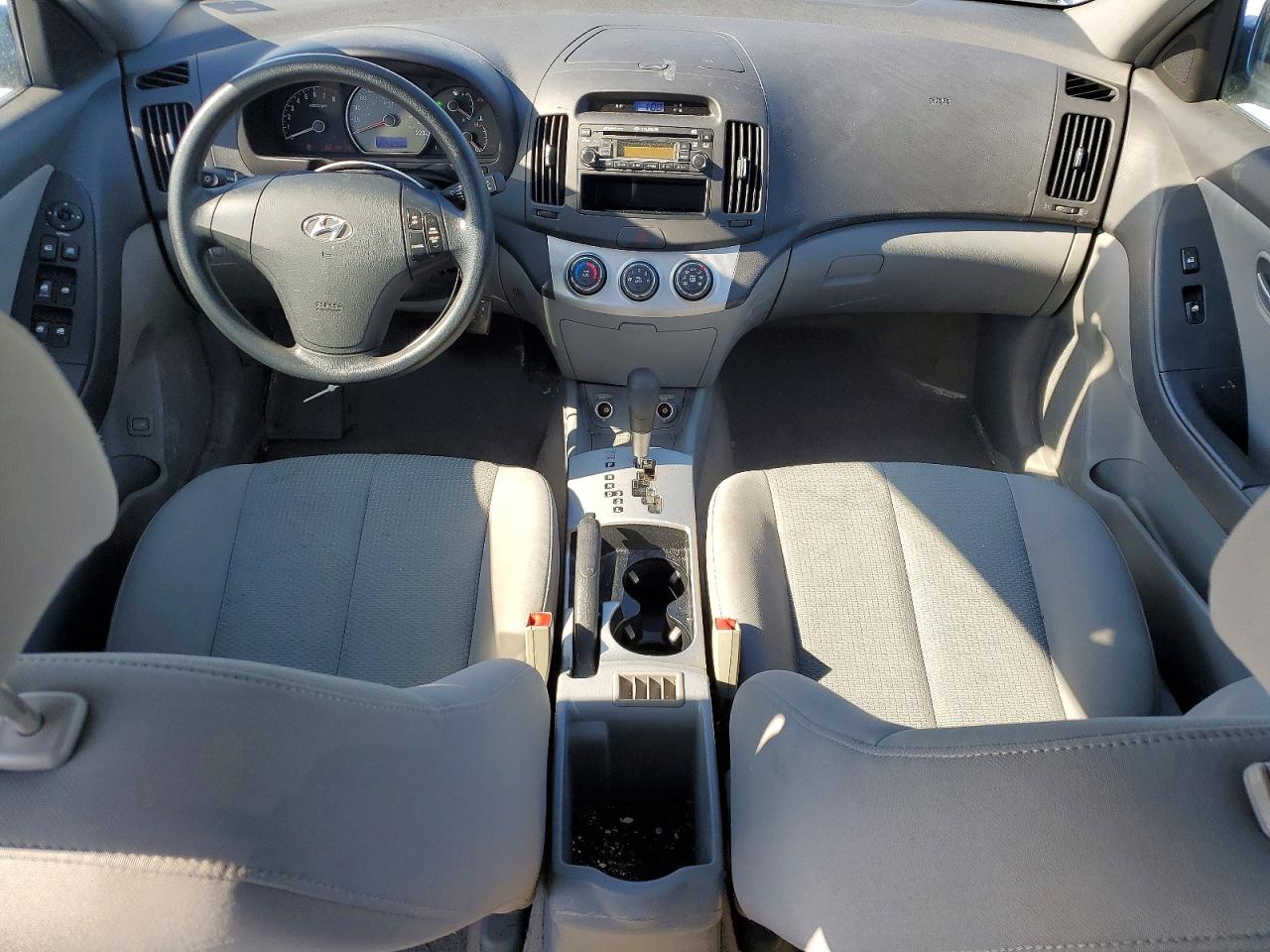 2007 Hyundai Elantra Gl Blue vin: KMHDT45DX7U044307