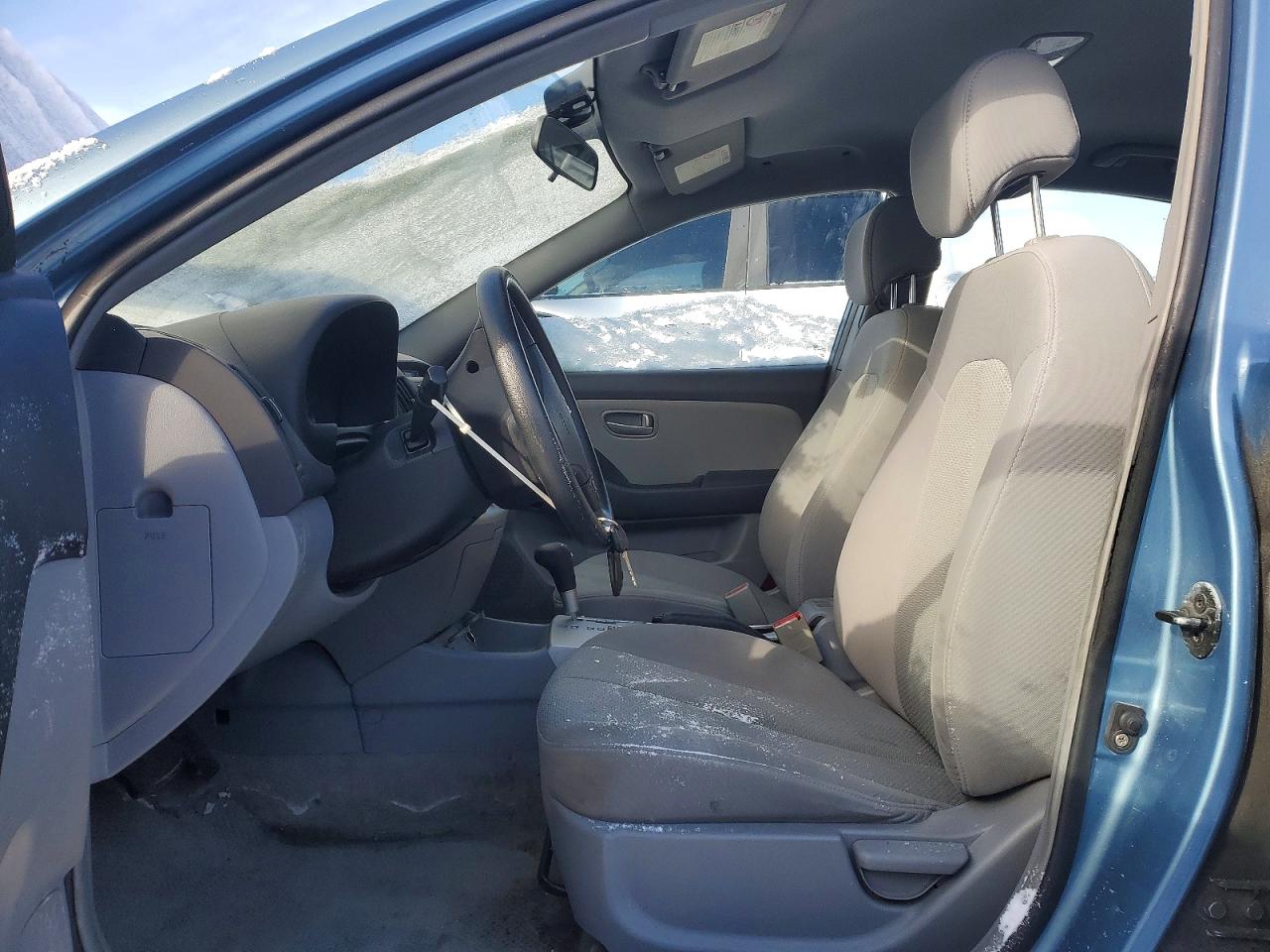 2007 Hyundai Elantra Gl Blue vin: KMHDT45DX7U044307