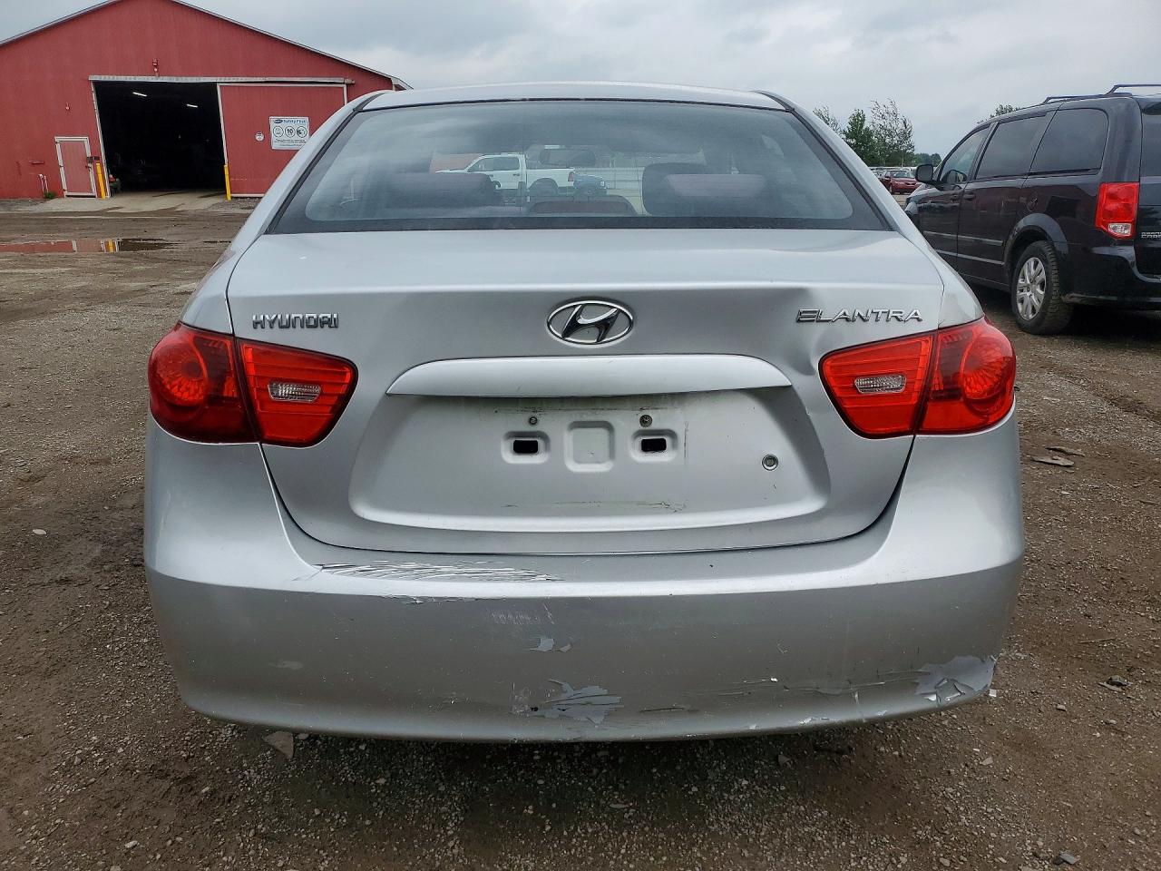 2009 Hyundai Elantra Gl Silver vin: KMHDT45DX9U771062