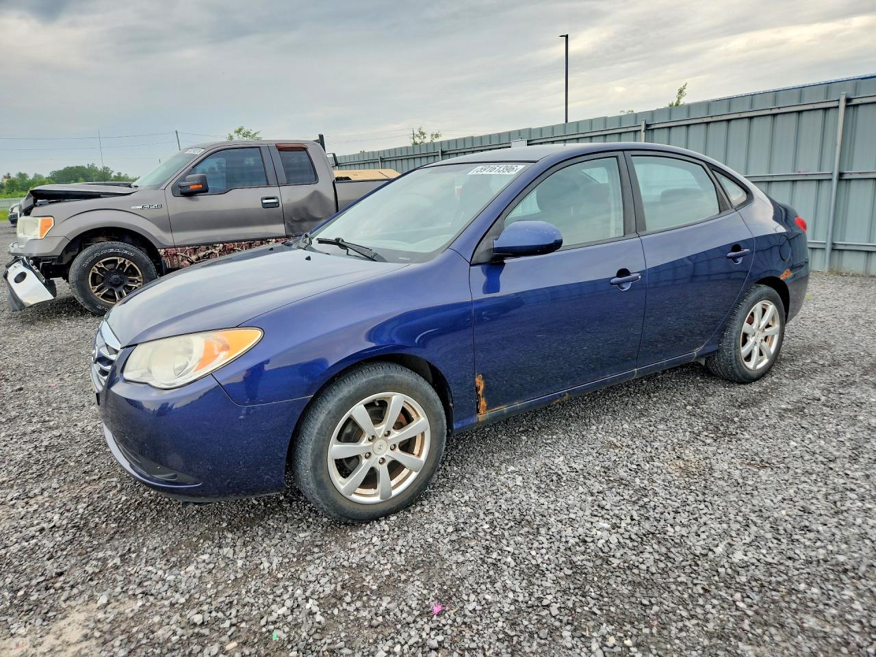 2010 Hyundai Elantra Gls Blue vin: KMHDT4BD8AU176302
