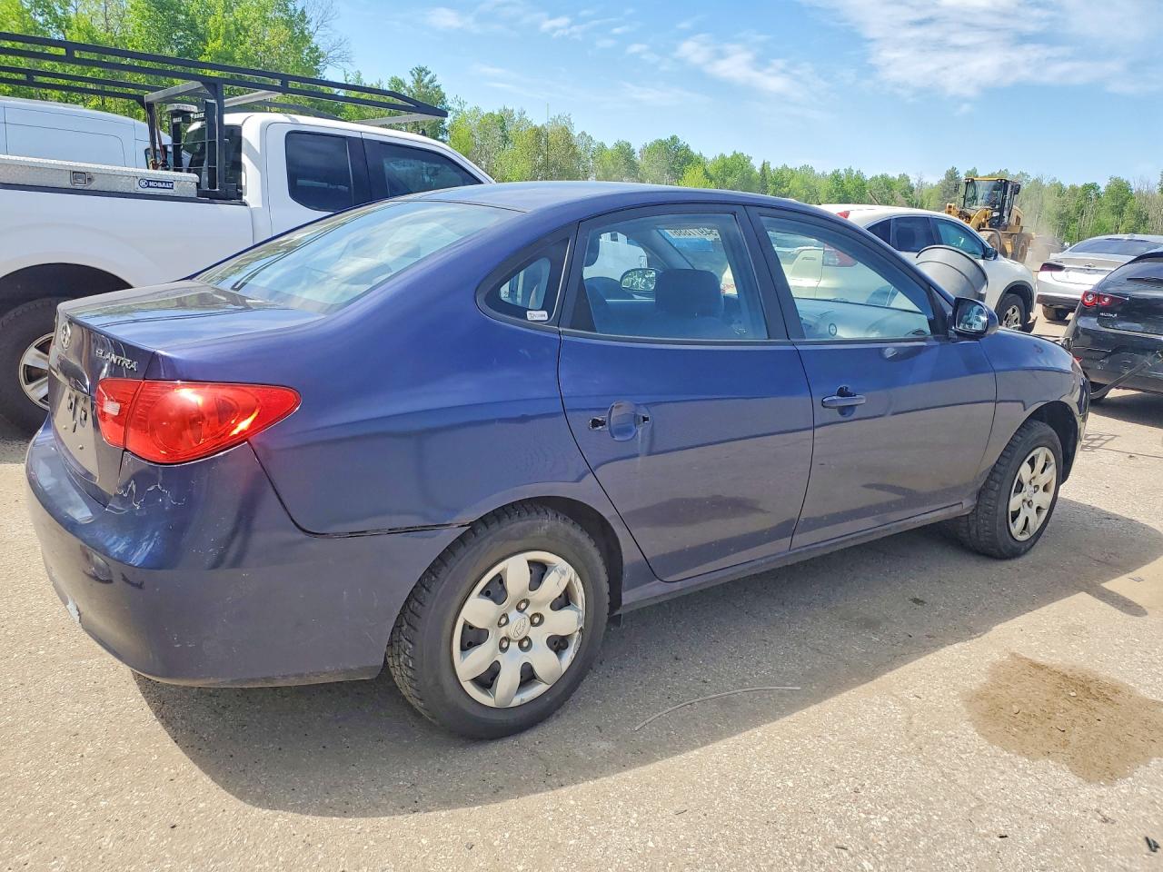 2008 Hyundai Elantra Blue vin: KMHDU45D08U276591