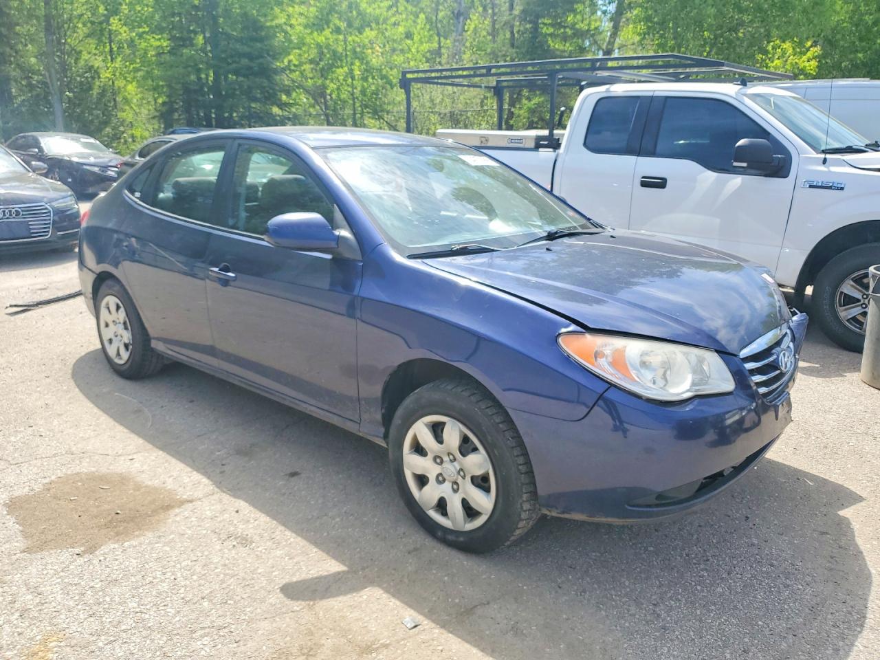 2008 Hyundai Elantra Blue vin: KMHDU45D08U276591