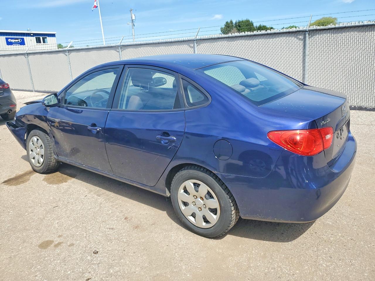 2008 Hyundai Elantra Blue vin: KMHDU45D08U276591