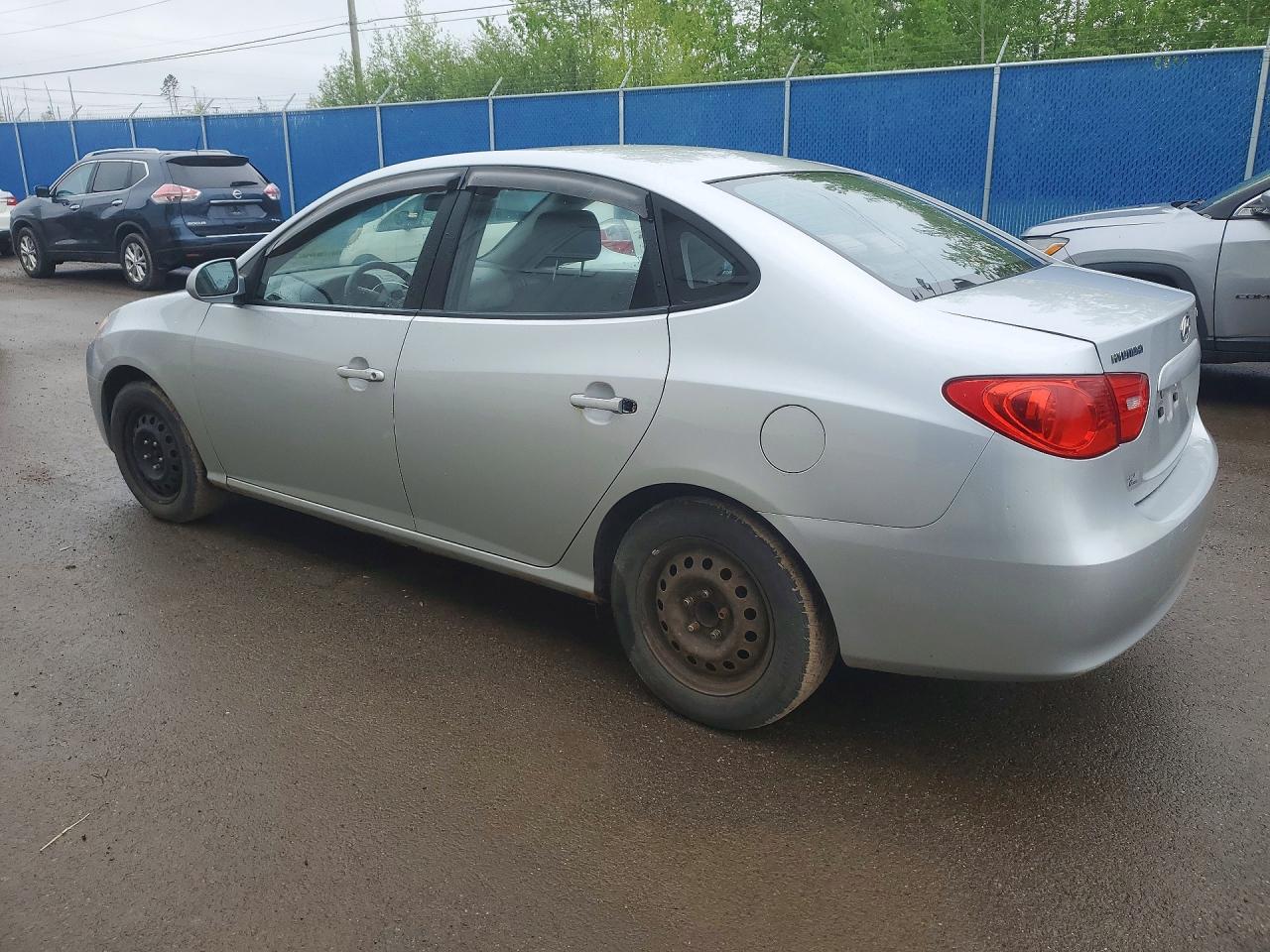 2007 Hyundai Elantra Gls Серебряный vin: KMHDU45D47U105065