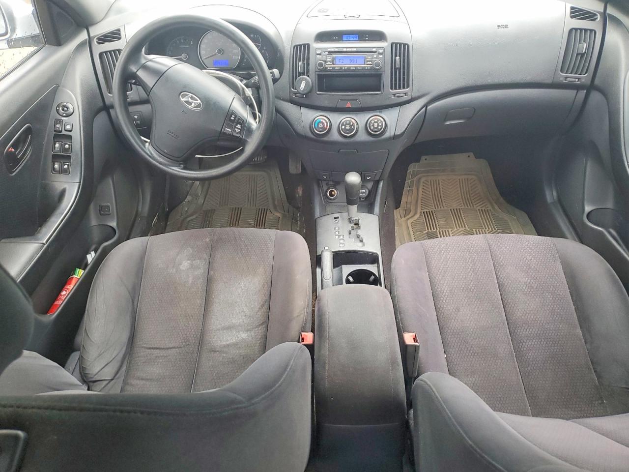 2007 Hyundai Elantra Gls Серебряный vin: KMHDU45D47U105065