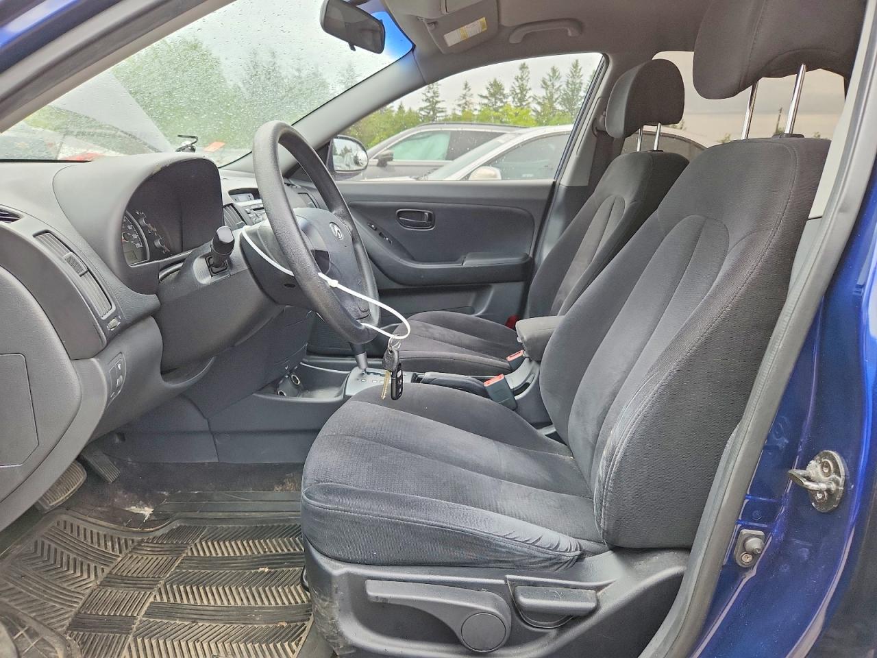 2007 Hyundai Elantra Gls Blue vin: KMHDU45D57U023068