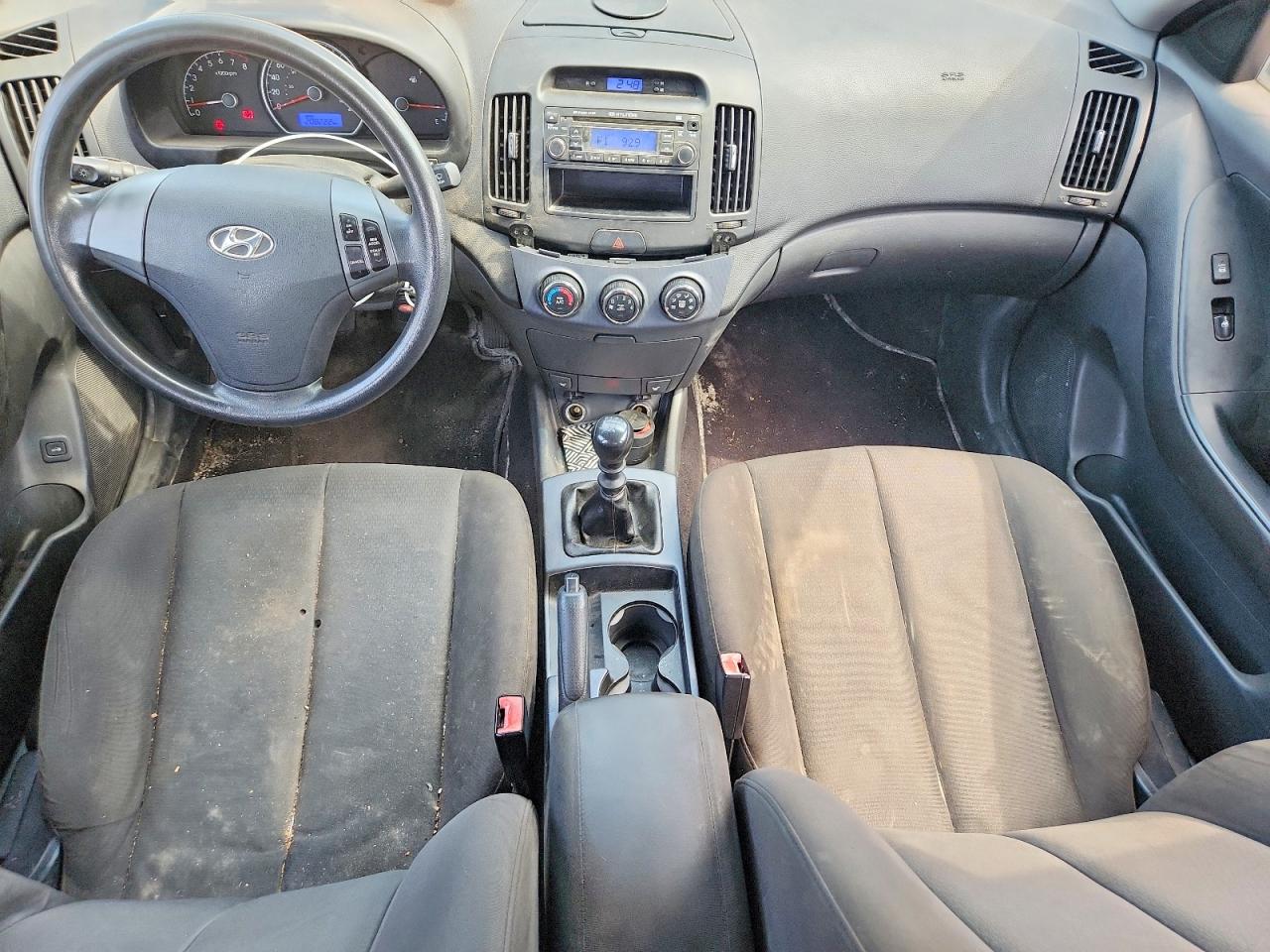2009 Hyundai Elantra Gls Синий vin: KMHDU45D59U779499