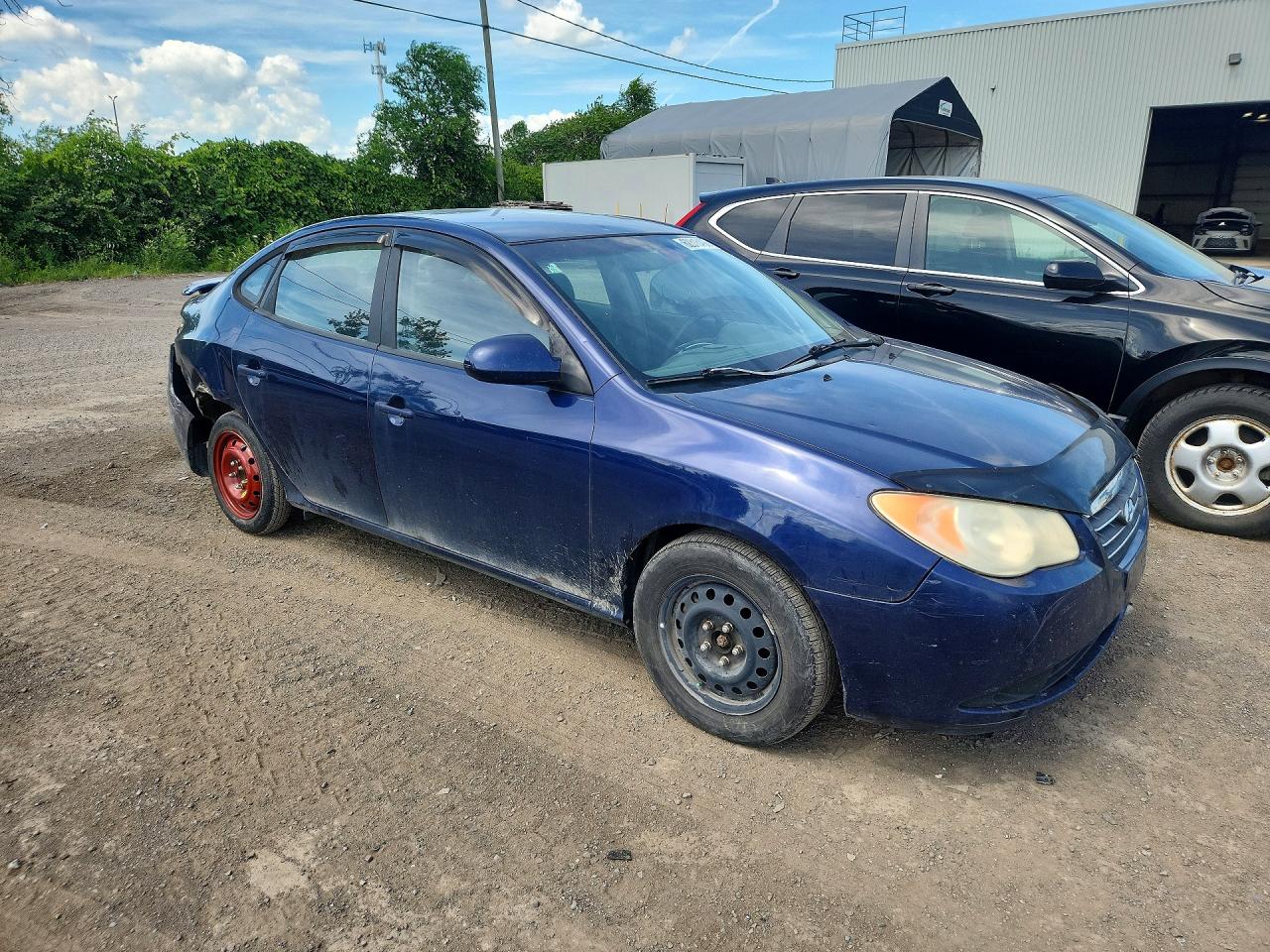 2009 Hyundai Elantra Gls Синий vin: KMHDU45D59U779499