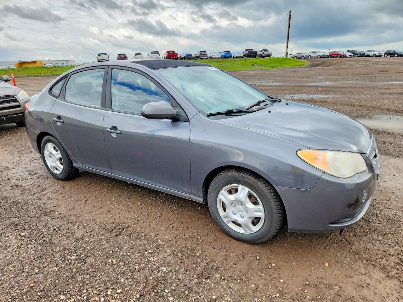 2007 Hyundai Elantra Серый vin: KMHDU45D87U205637