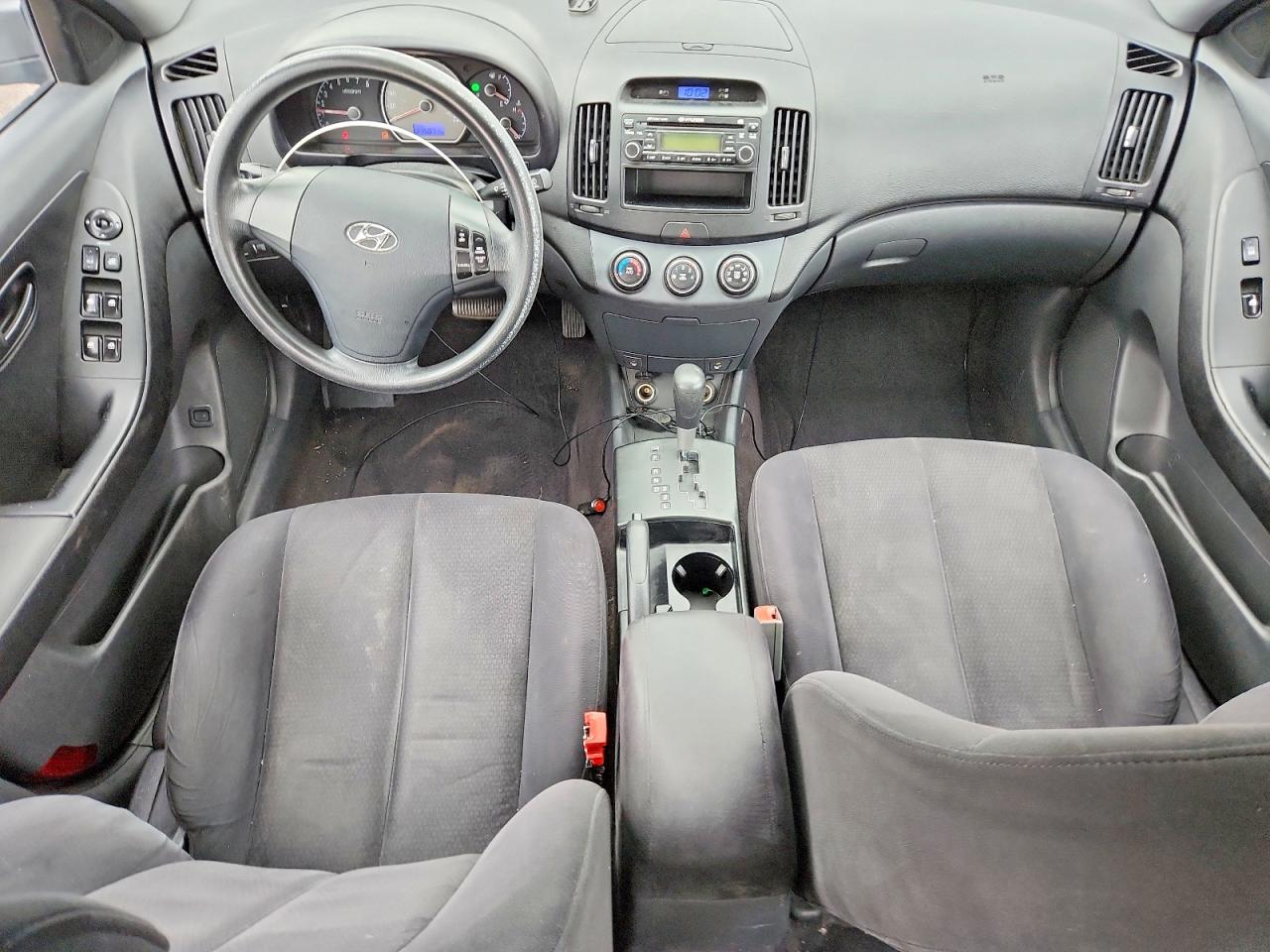 2007 Hyundai Elantra Серый vin: KMHDU45D87U205637