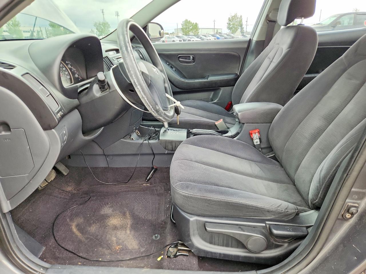 2007 Hyundai Elantra Серый vin: KMHDU45D87U205637