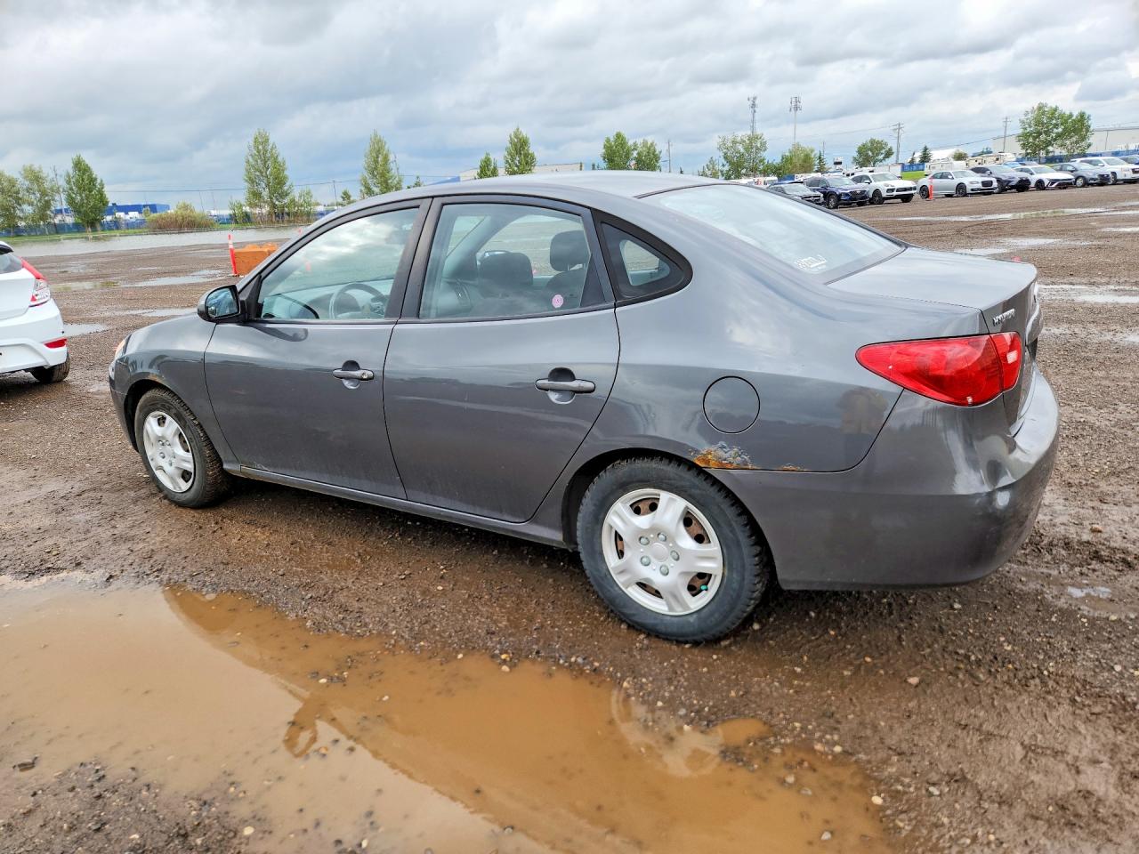2007 Hyundai Elantra Серый vin: KMHDU45D87U205637