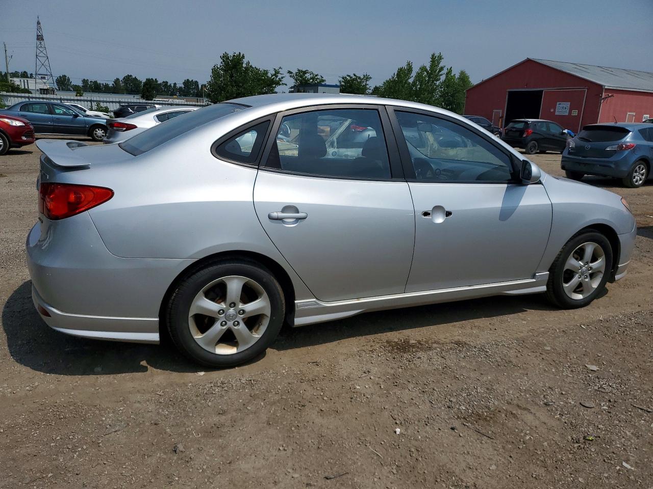 2009 Hyundai Elantra Gls Серебряный vin: KMHDU45D89U771266