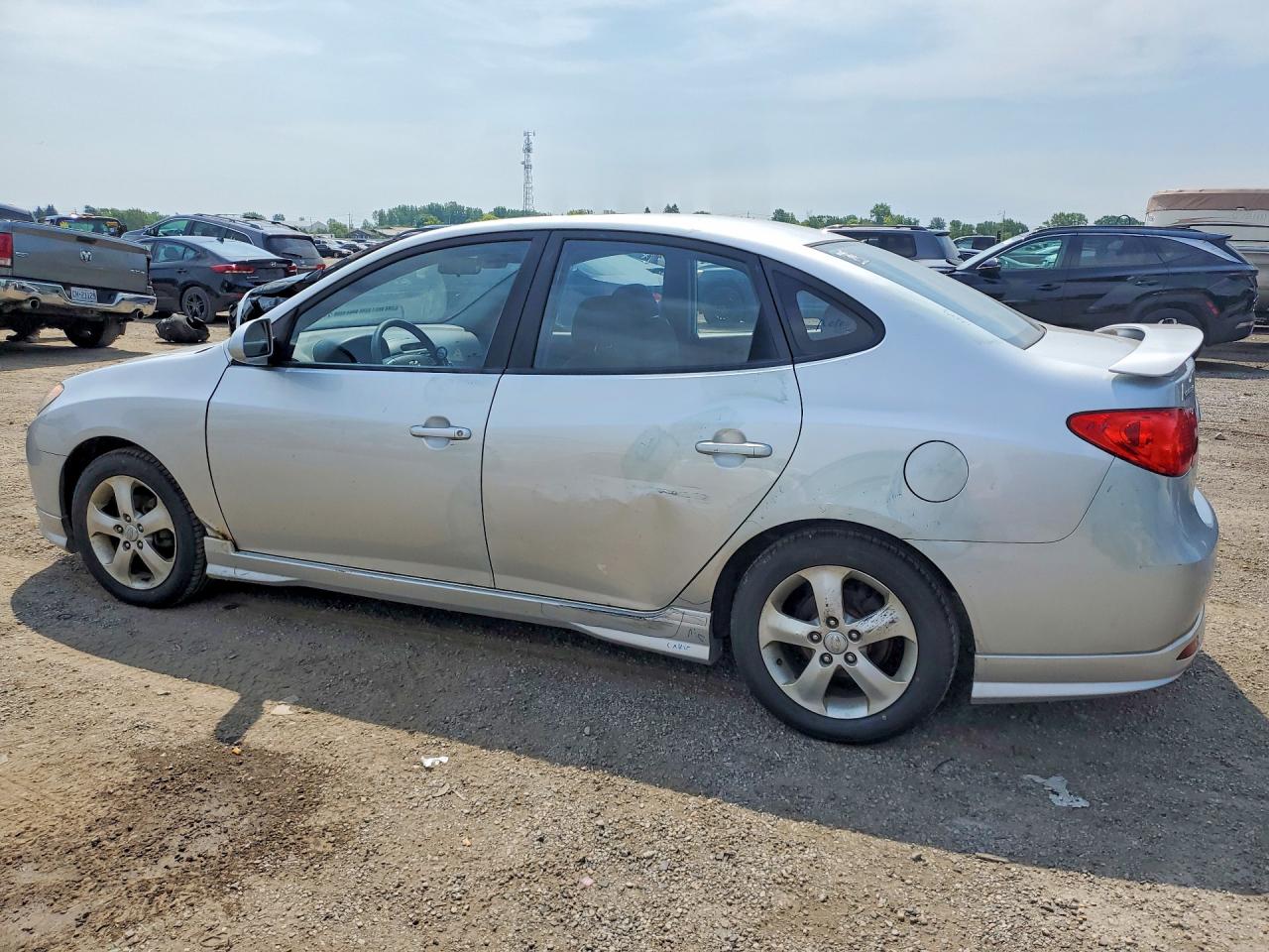 2009 Hyundai Elantra Gls Серебряный vin: KMHDU45D89U771266