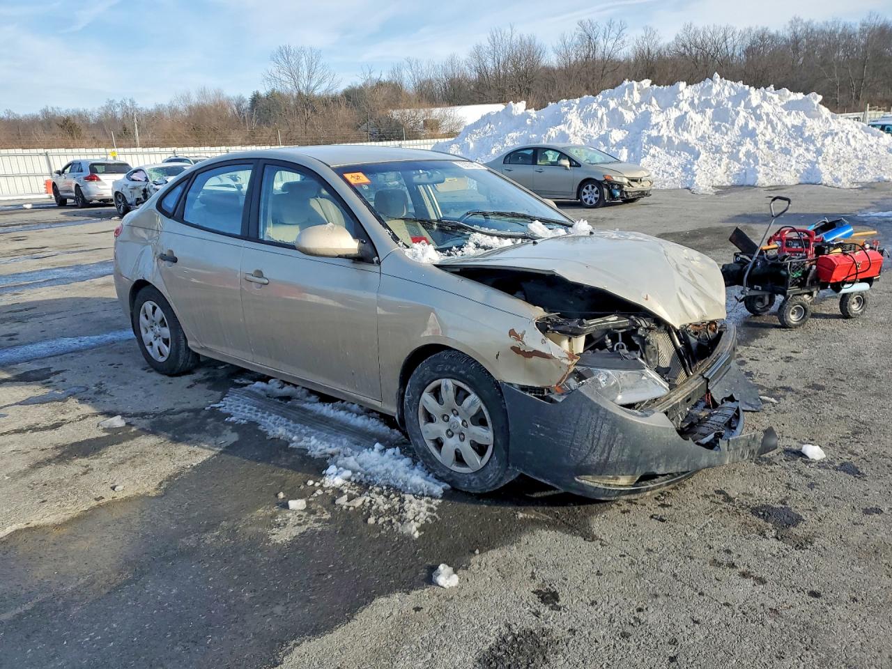 2007 Hyundai Elantra Gold vin: KMHDU46D07U150289