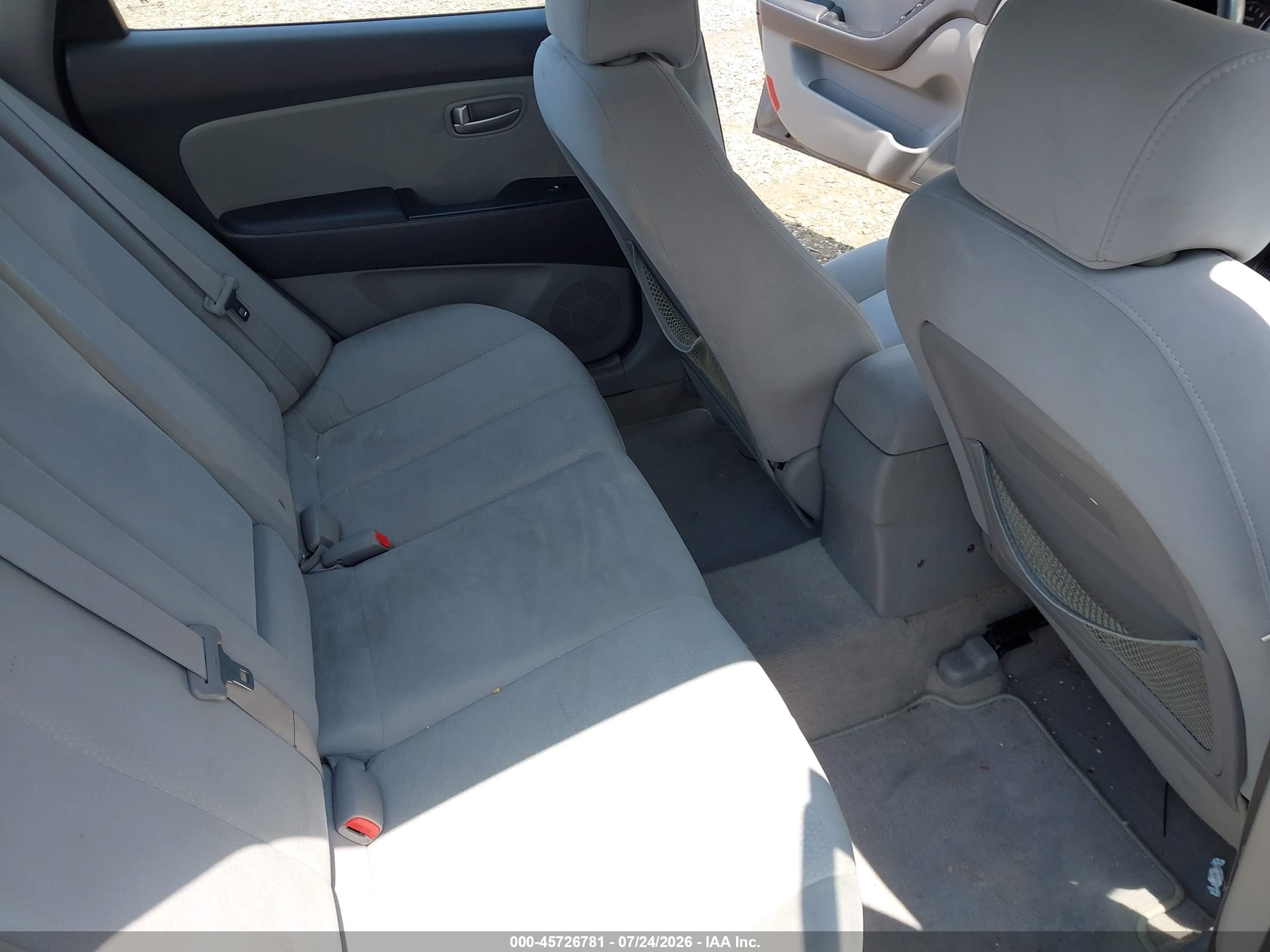 2007 Hyundai Elantra Gls/ltd/se Gray vin: KMHDU46D07U198701