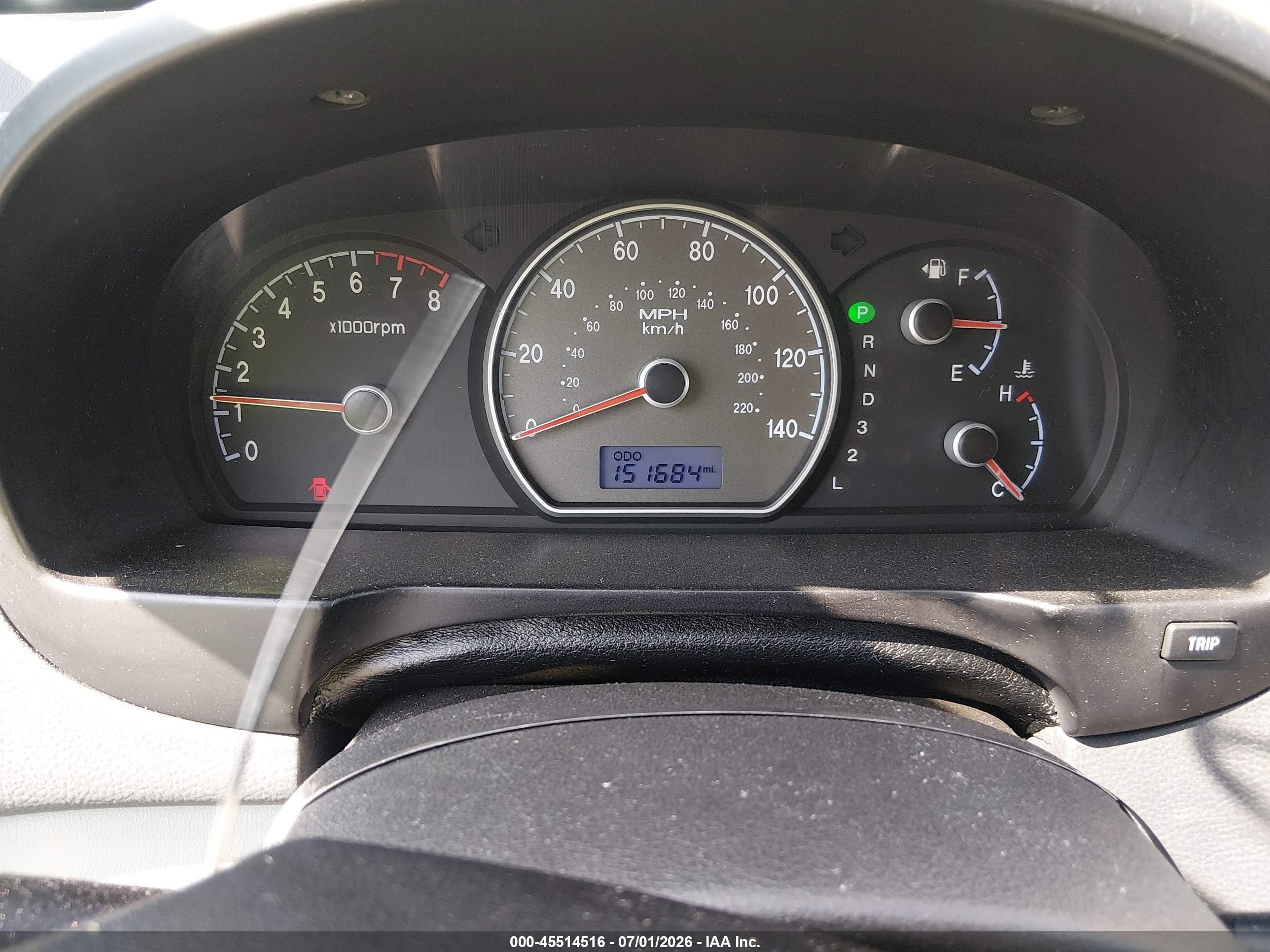 2007 Hyundai Elantra Gls/ltd/se Blue vin: KMHDU46D07U202455