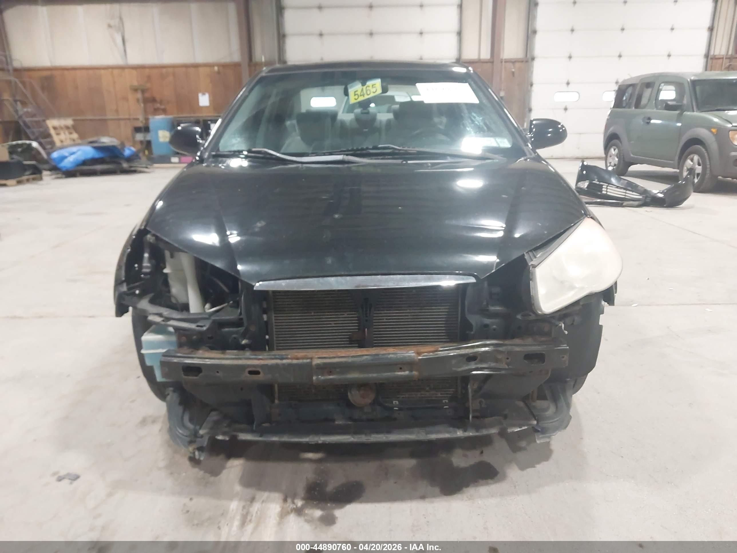 2007 Hyundai Elantra Gls/limited/se Black vin: KMHDU46D07U221250