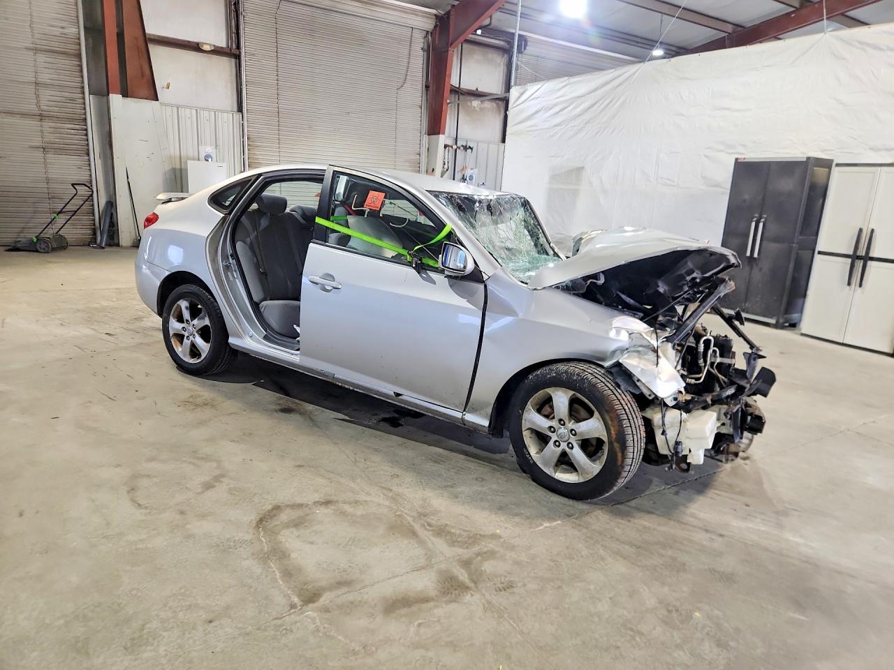 2008 Hyundai Elantra Gls Silver vin: KMHDU46D08U333967