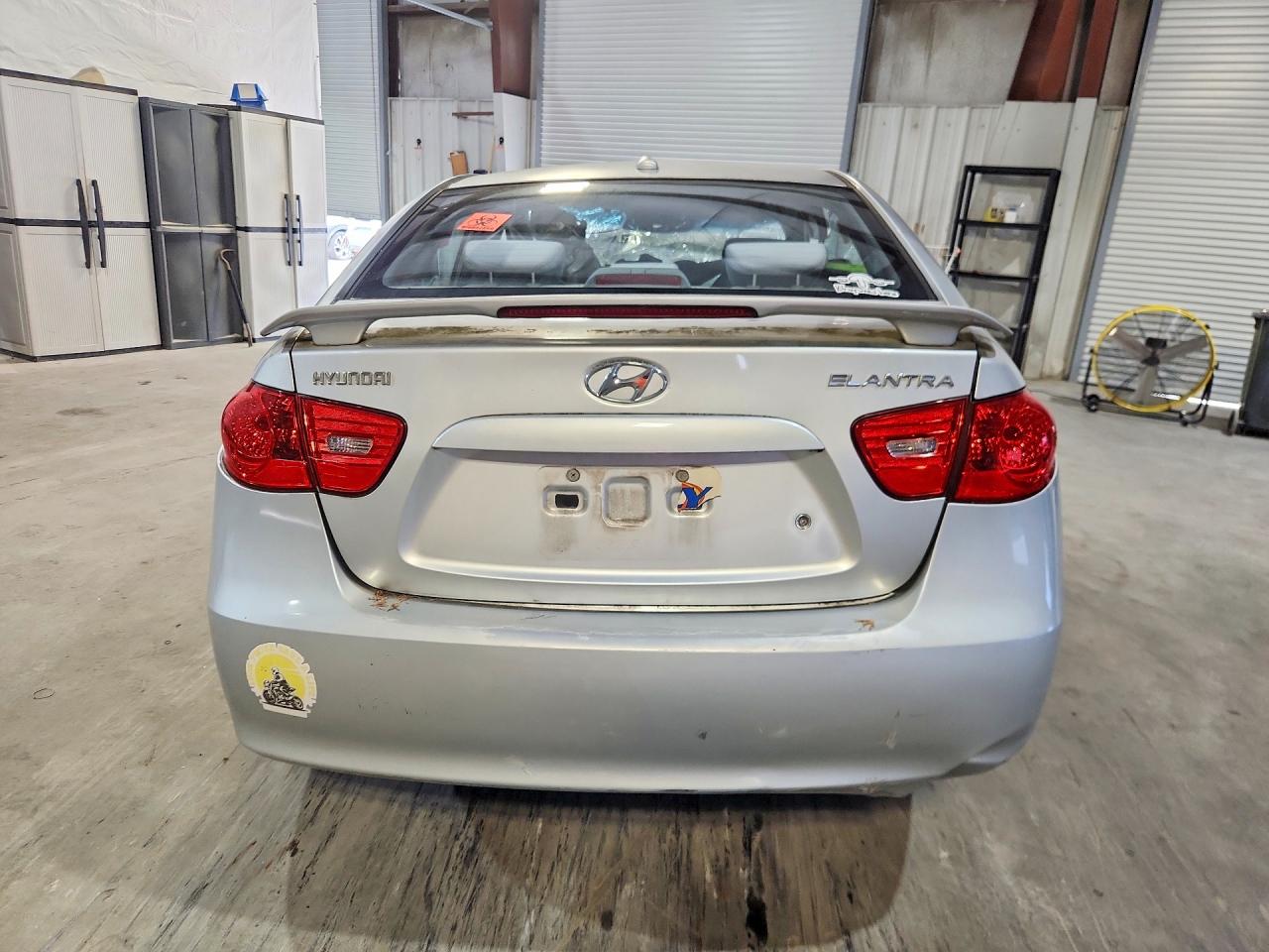 2008 Hyundai Elantra Gls Silver vin: KMHDU46D08U333967