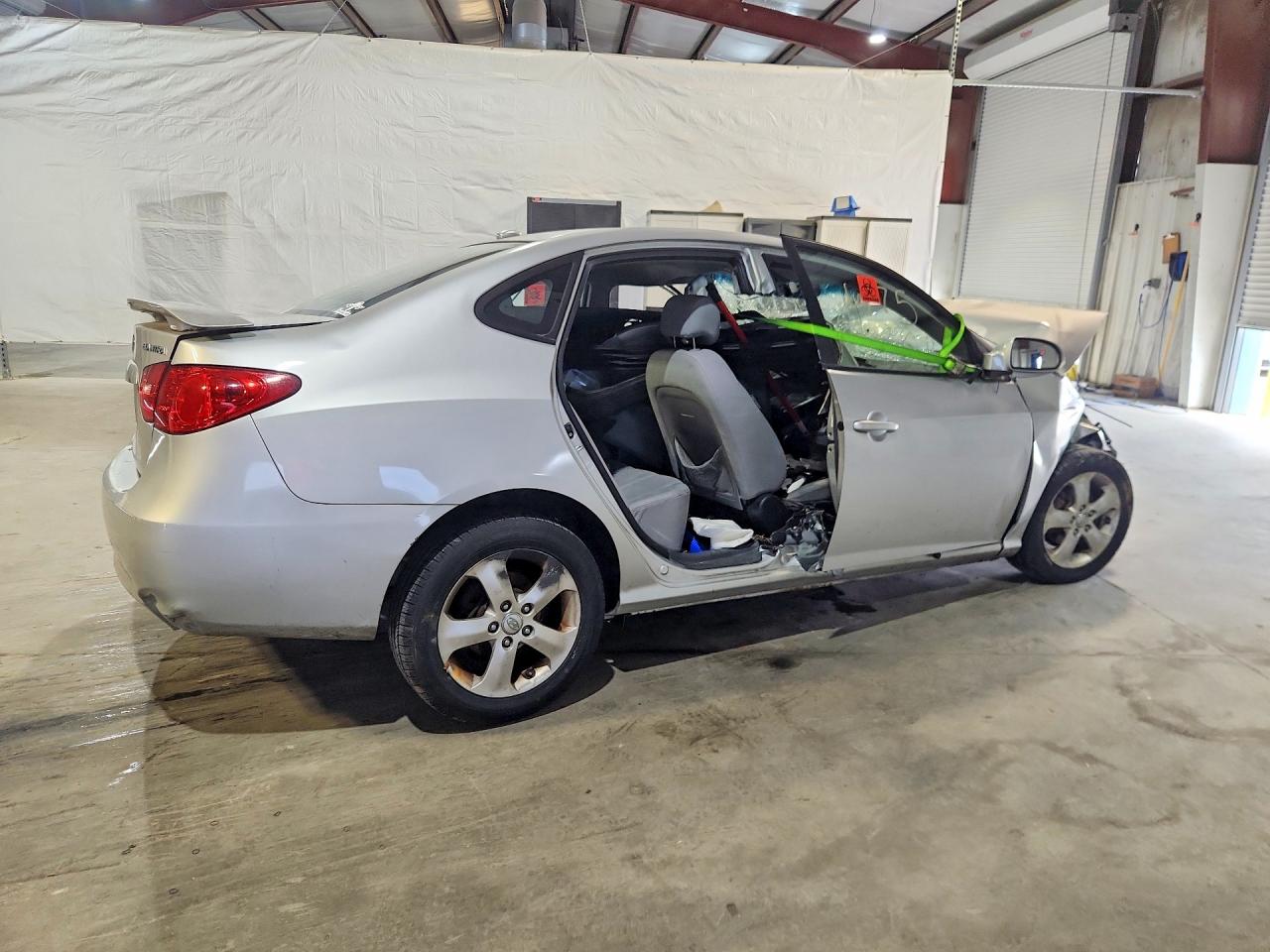 2008 Hyundai Elantra Gls Silver vin: KMHDU46D08U333967